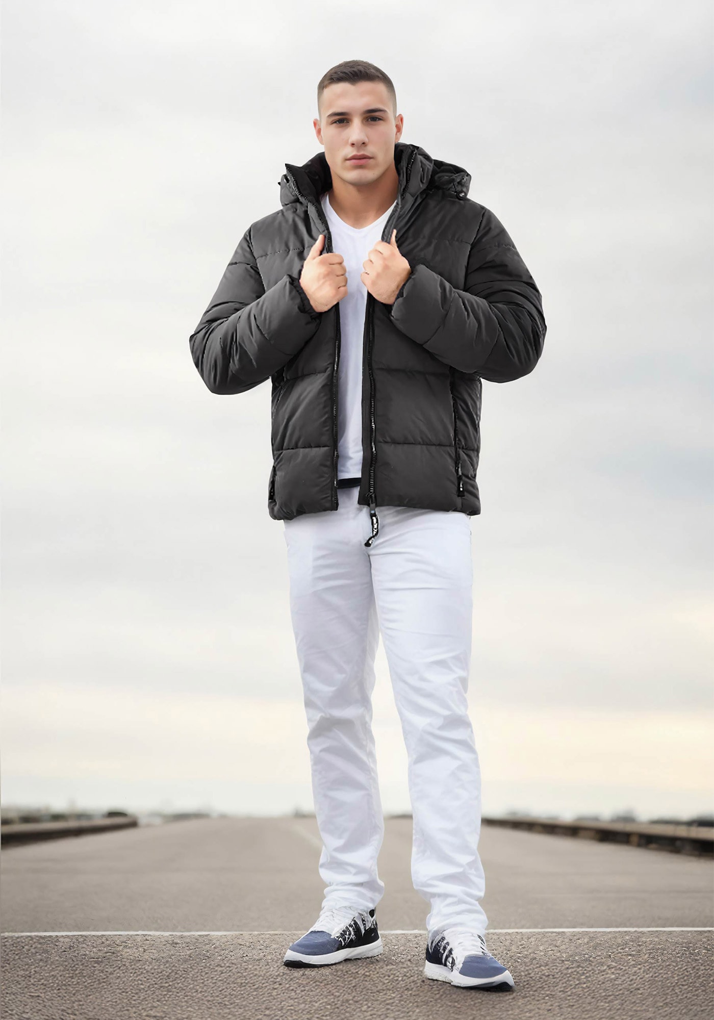 Arctic Seven Winterjacke »ASCreesi«, mit warmem Teddyfell und abnehmbarer Kapuze