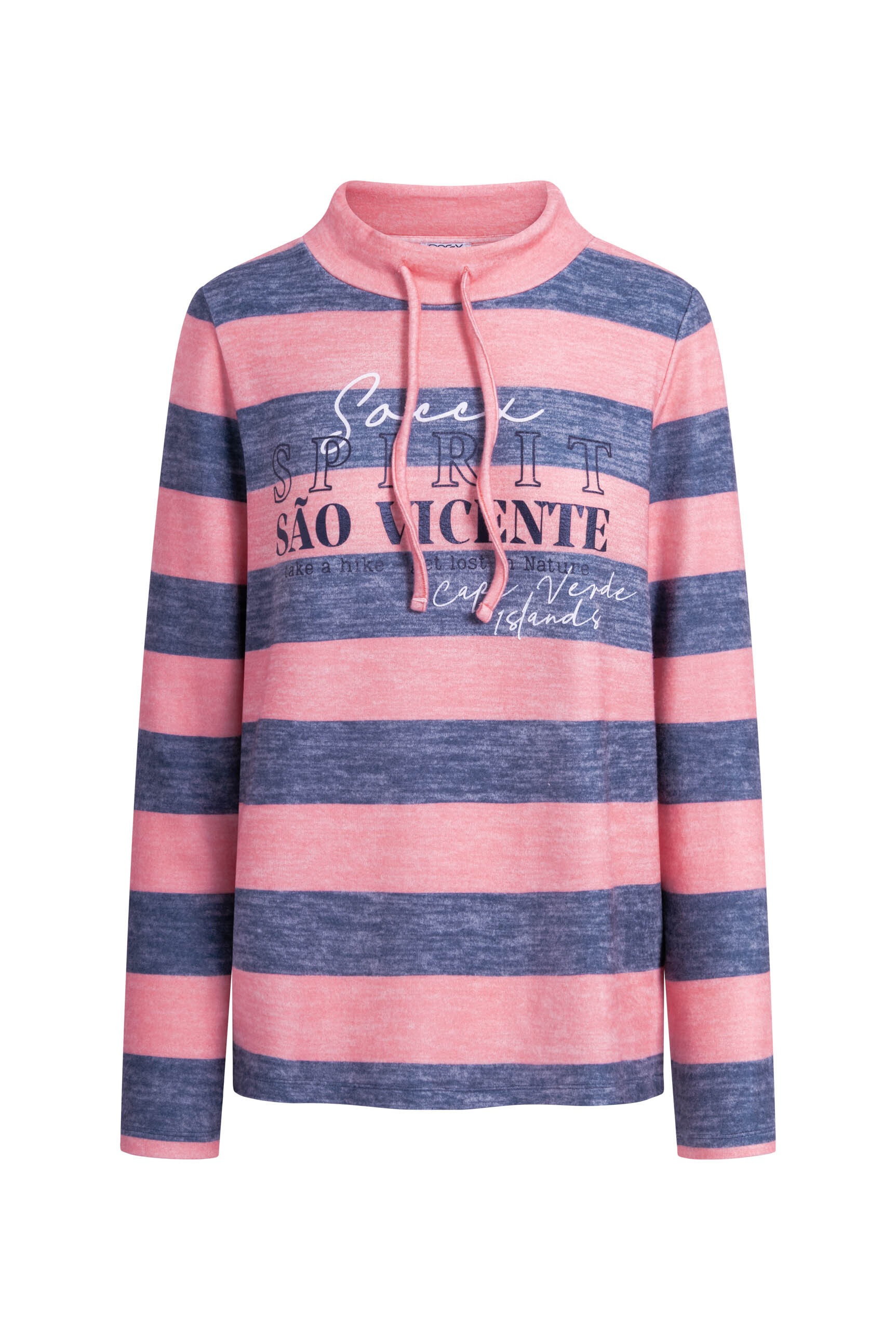 SOCCX Rundhalspullover aus Flauschstrick günstig online kaufen