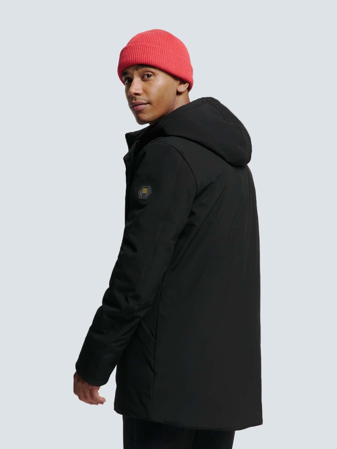 NO EXCESS Parka »No Excess Softshell-Jacke mit Kapuze«