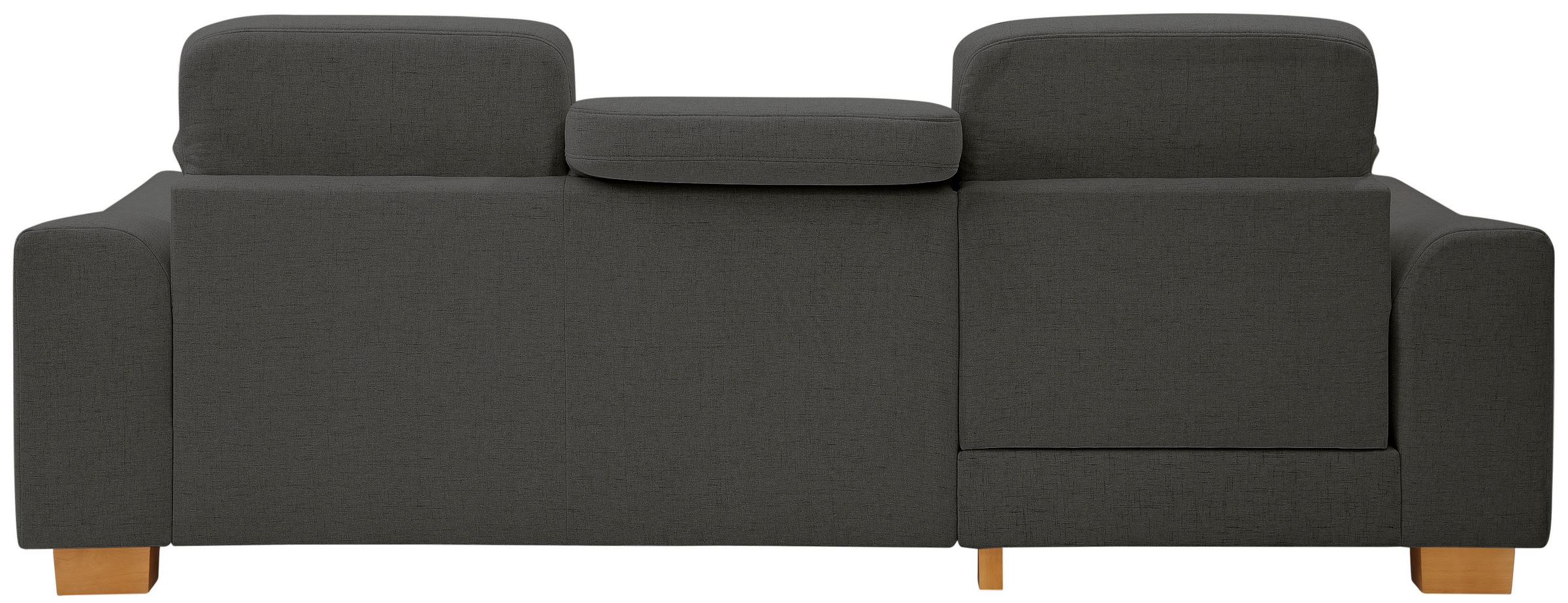 Home affaire Ecksofa »Dundee L-Form«, wahlweise mit Kopfteilverstellung und zusätzlich mit Bettfunktion