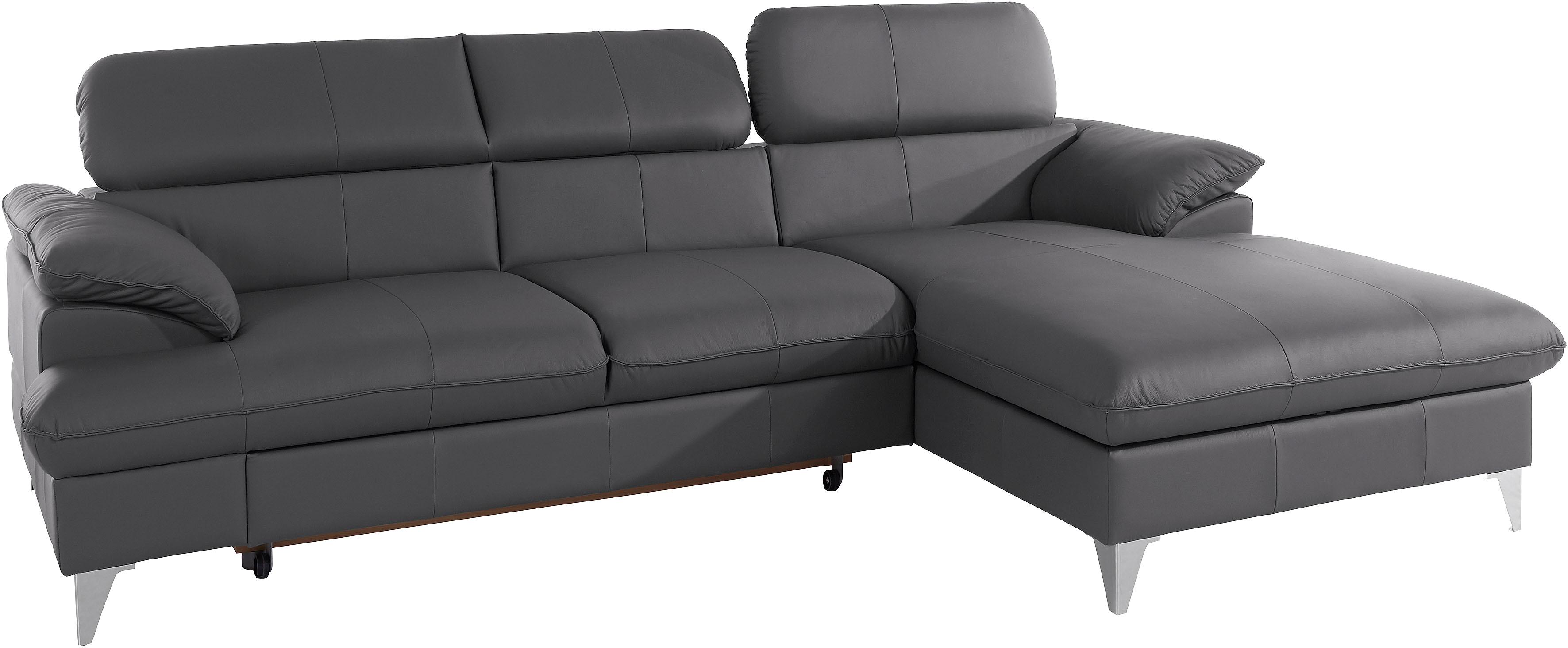 Thumbnail - COTTA Ecksofa "Caluso L-Form", mit Kopfteilverstellung, wahlweise mit Bettfunktion & Bettkasten