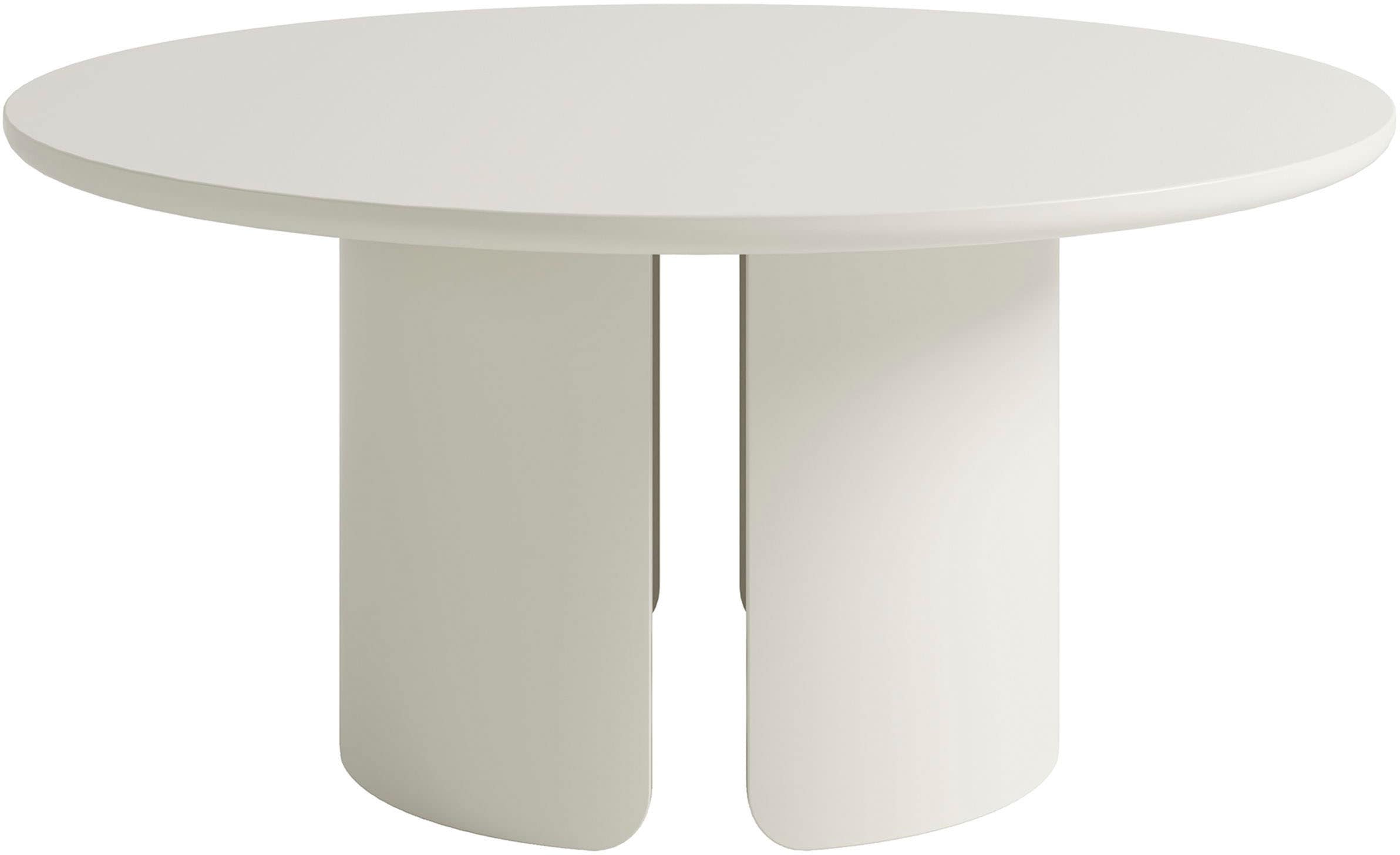 SCHÖNER WOHNEN-Kollektion Couchtisch »MOLDE« 1 Stk. tlg. 80 cm, mit variabel montierbarem Untergestell