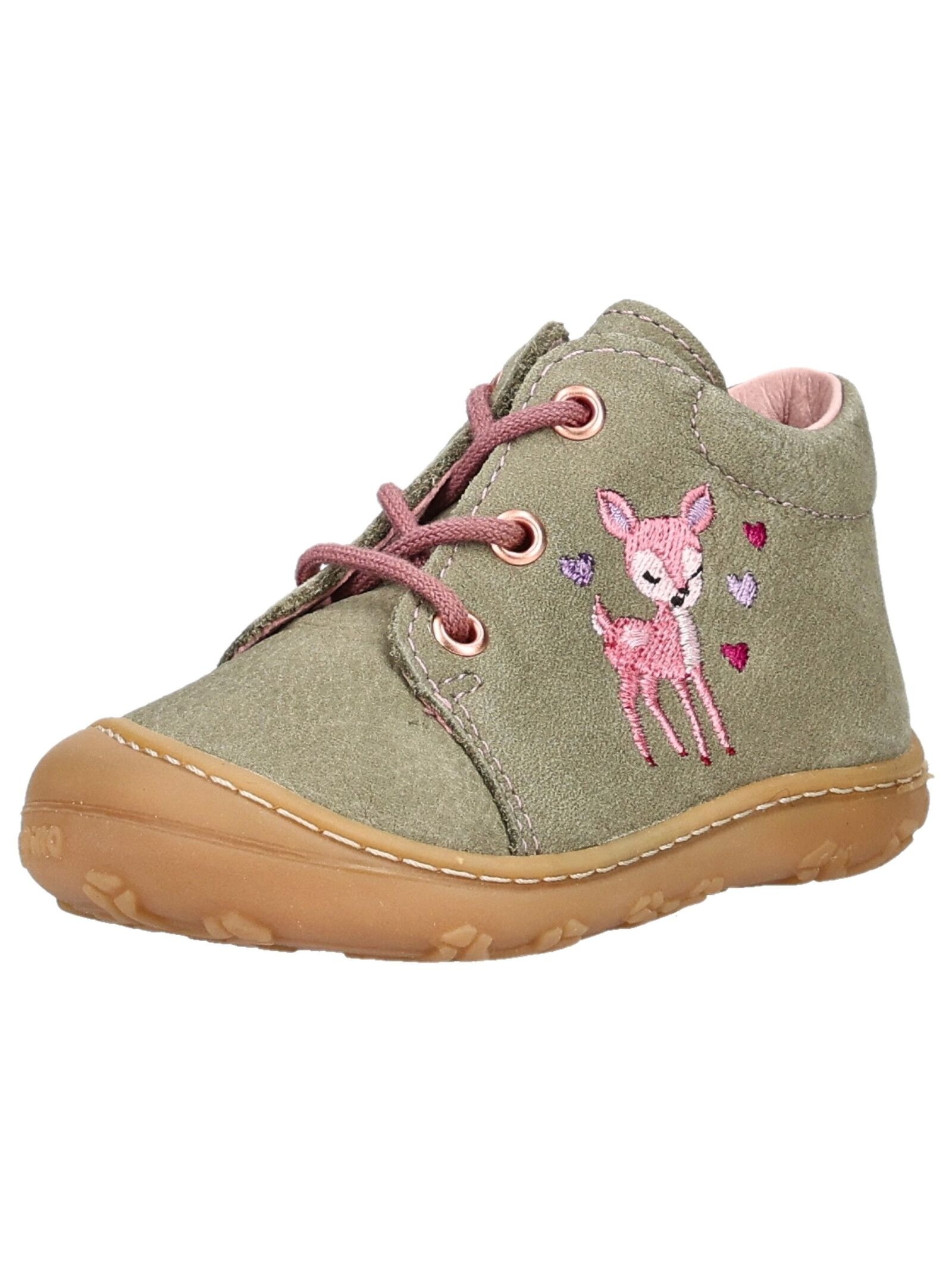 Pepino Lauflernschuh "Pepino Halbschuhe Veloursleder"
