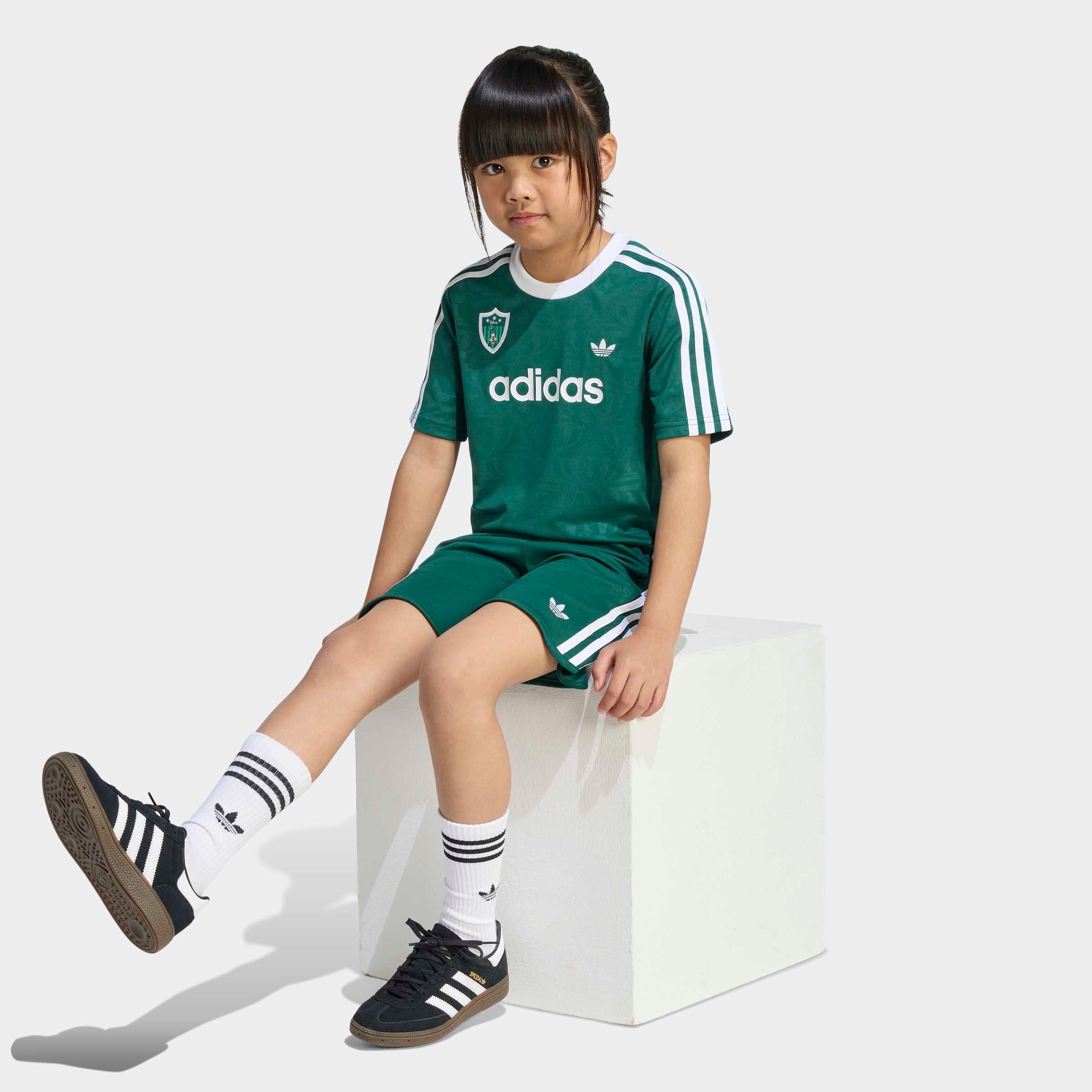adidas Originals T-Shirt & Shorts »JERSEY SET« für Kinder, aus Polyester