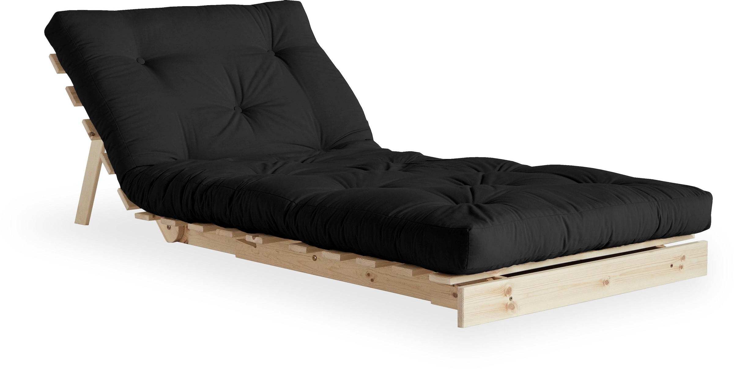 Karup Design Daybett »Daybett Roots Schlafsofa – Gästebett & Sofa aus FSC®-Kiefer«, Inkl. Futonmatratze, in mehreren Größen & Farben erhältlich