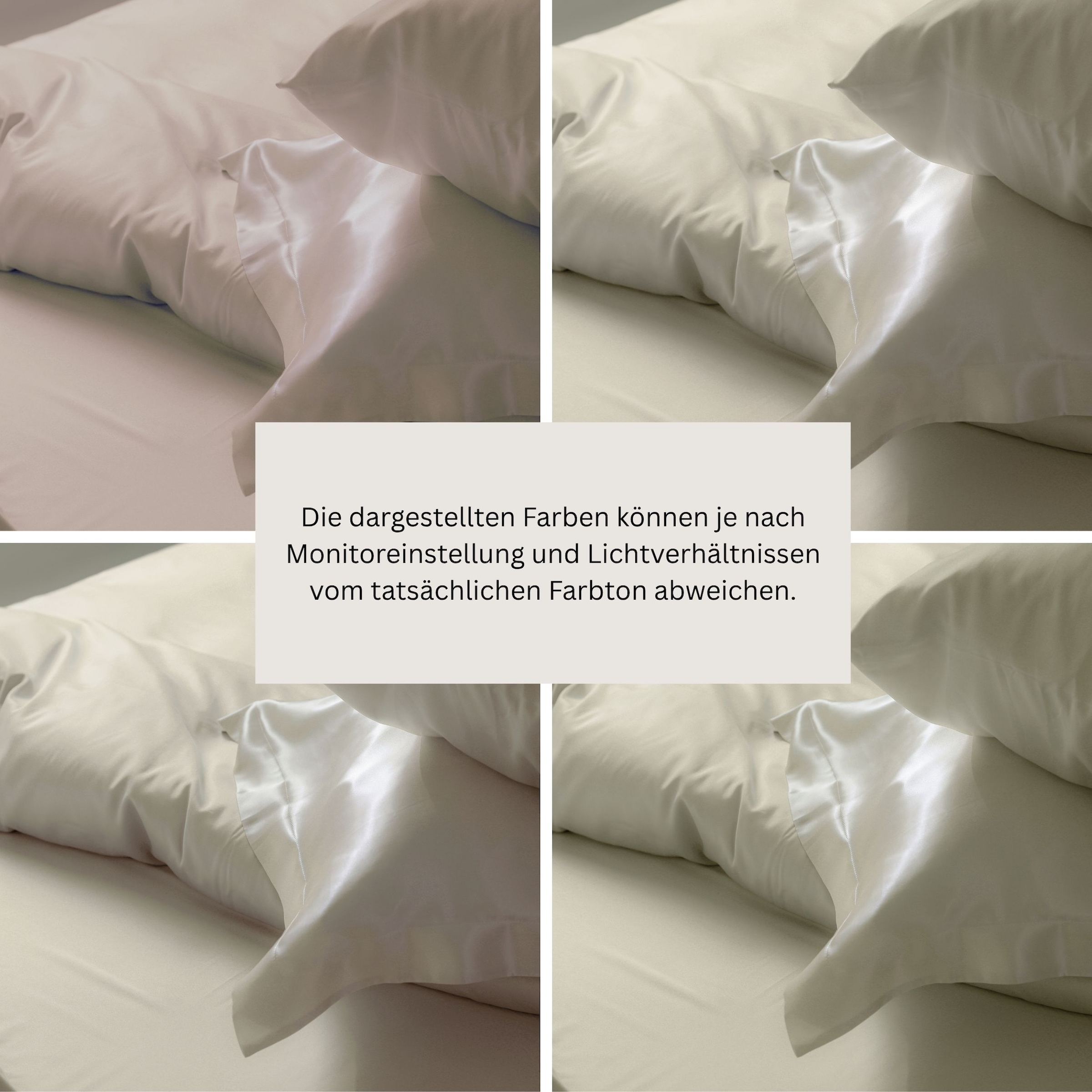 Schiesser Bettwäsche »Ella seidenmattes Bettwäscheset aus feinstem Baumwollsatin« 2 Stk. OEKO-TEX® MADE IN GREEN