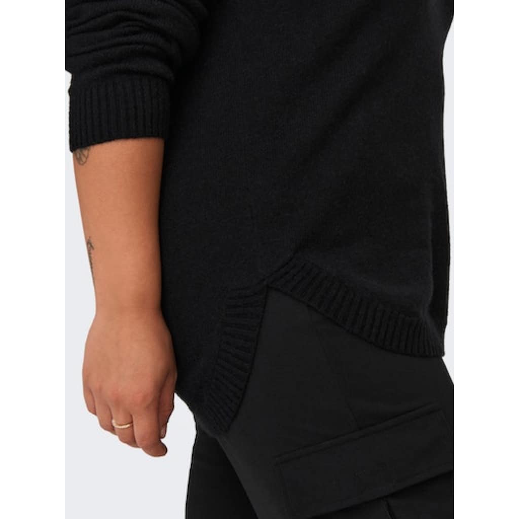 ONLY CARMAKOMA V-Ausschnitt-Pullover »CARMARGARETA LS PULLOVER KNT NOOS«