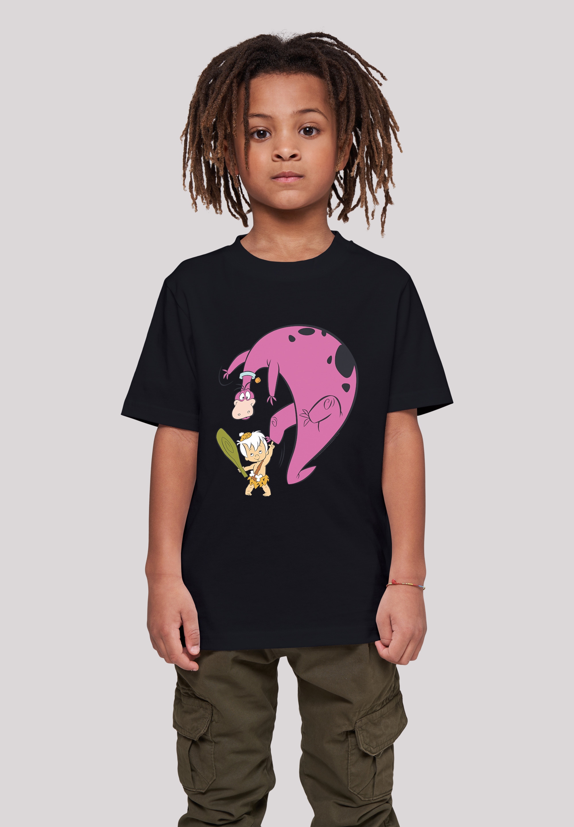 F4NT4STIC T-Shirt »T-Shirt Kinder,Premium And Bamm Dino«, Familie | Merch,Jungen,Mädchen,Bedruckt kaufen Feuerstein Unisex Bamm BAUR Die