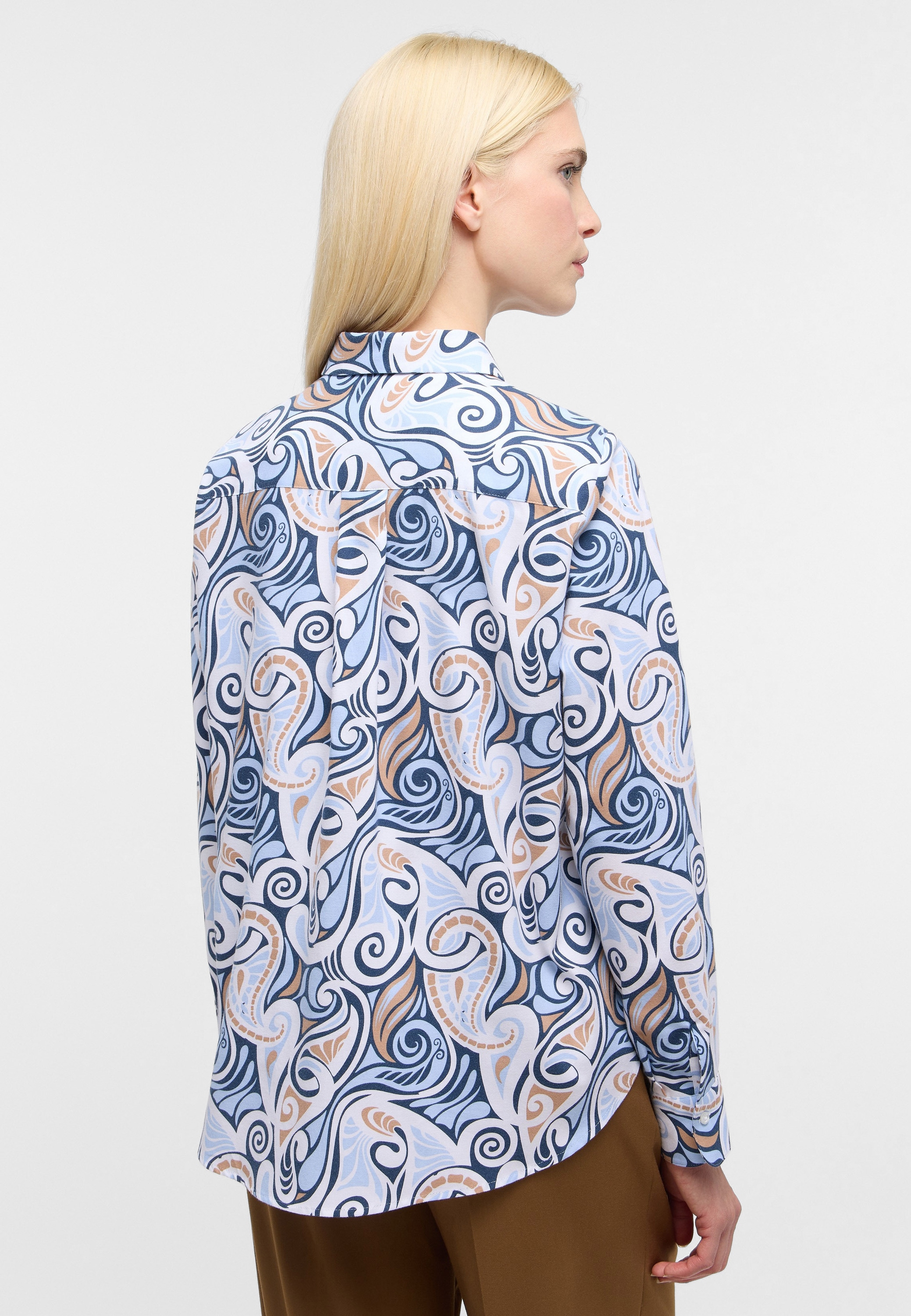 Eterna Hemdbluse »LOOSE FIT«, EASY IRON (bügelleicht)