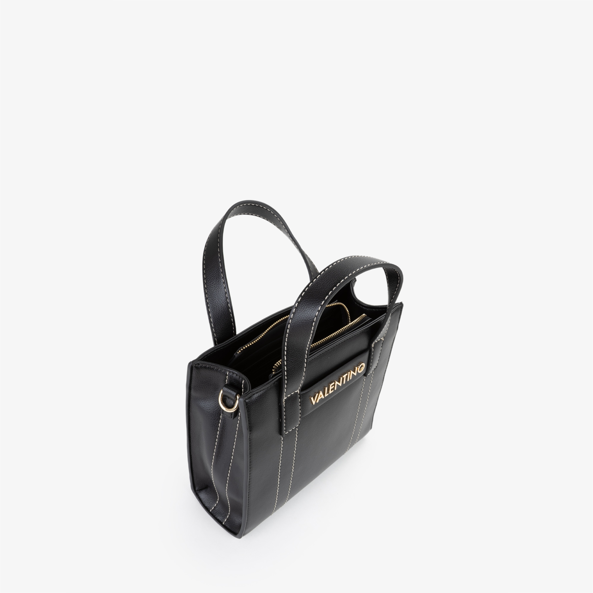 VALENTINO BAGS Shopper »AURY RE« , Damen Umhängetasche, Tragetasche, Schultertasche mit Kontrastnähten