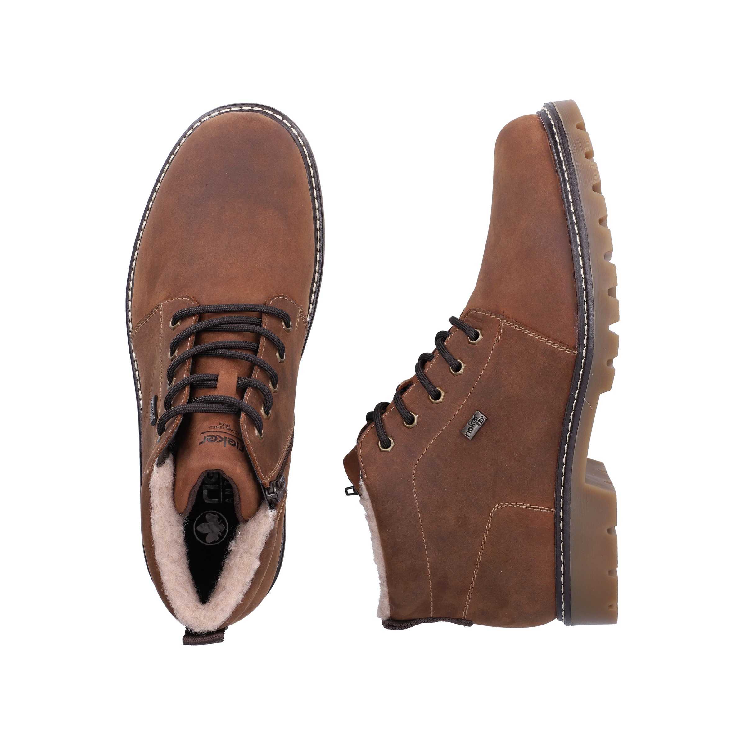 Rieker »FIBER-GRIP«  Winterstiefelette mit wasserabweisender riekerTEX-Membran