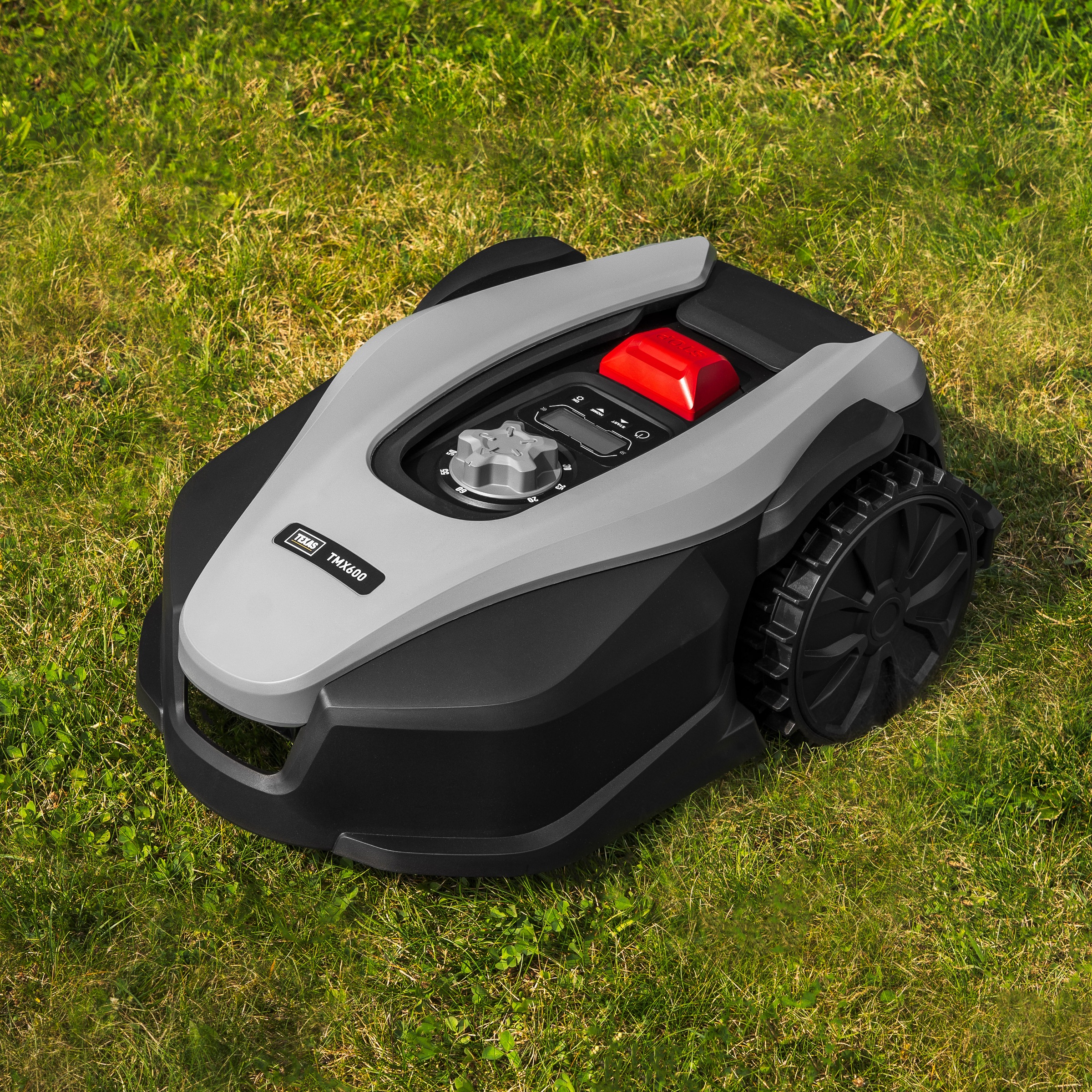 Texas Rasenmähroboter »TMX600«, mit Ladestation, eingebautem Akku, Begrenzungskabel