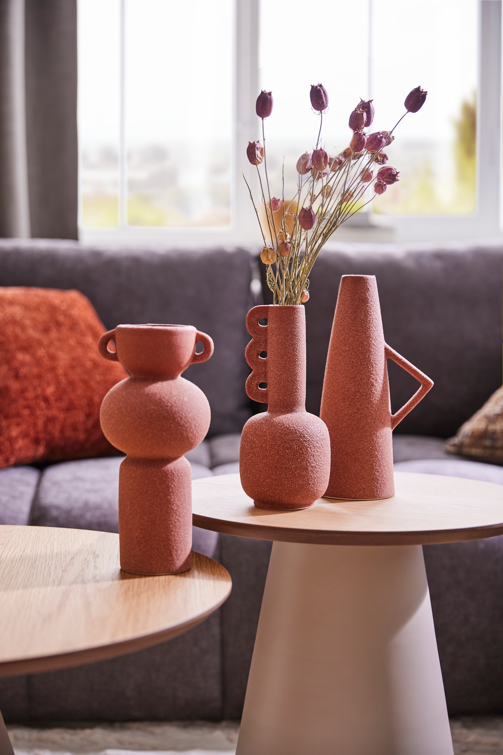AM Design Dekovase "Tischvase aus Keramik, Höhe ca. 23,2 cm", (1 St.), Kera günstig online kaufen