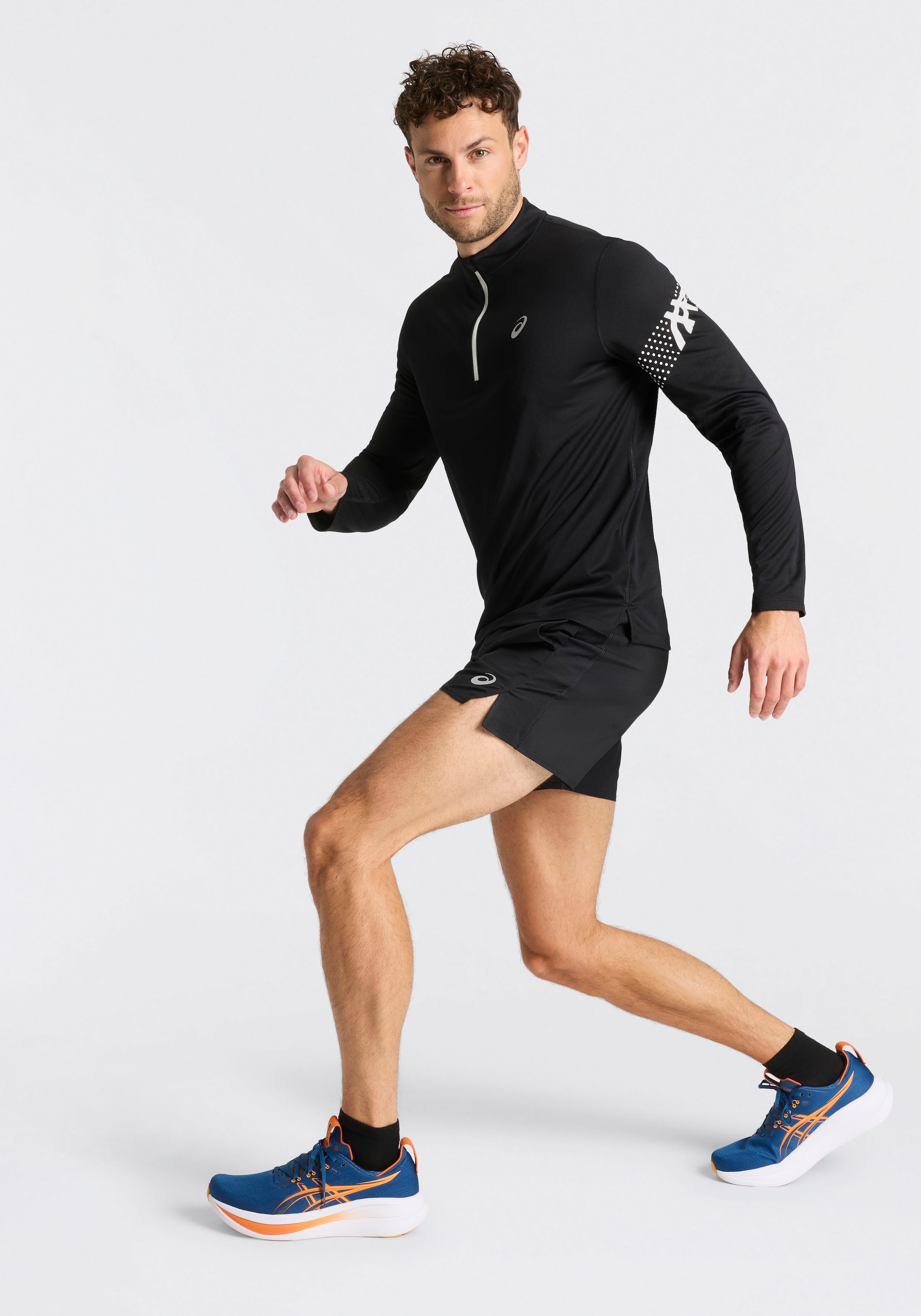 Asics Laufshirt »ICON LS 1/2 ZIP TOP«