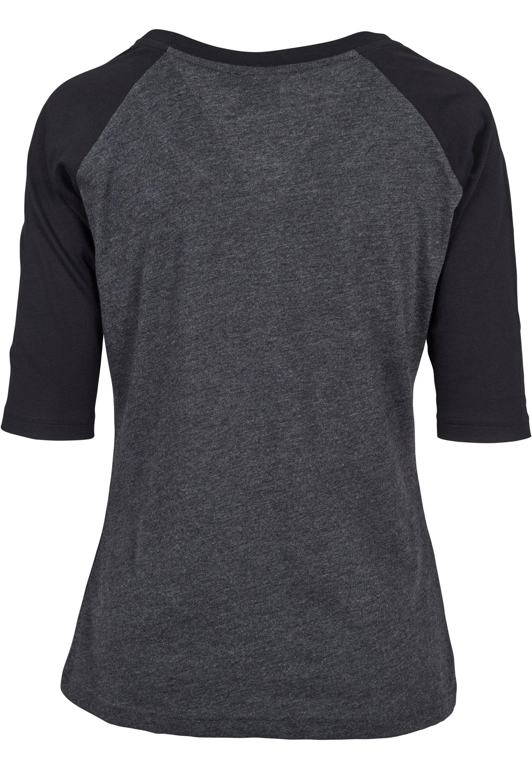 URBAN CLASSICS Kurzarmshirt »Urban Classics Damen Ladies 3/4 Contrast Raglan Tee«, (1 tlg.)