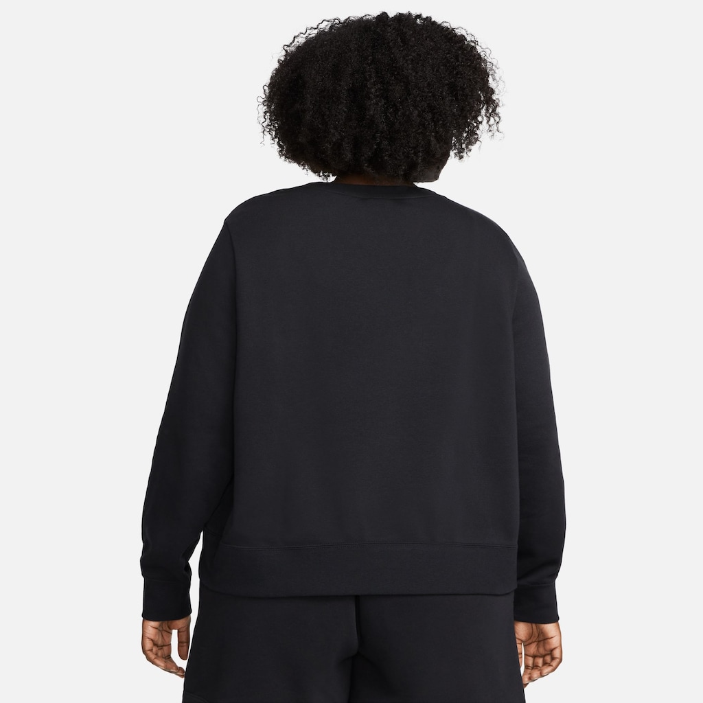 Nike Sportswear Sweatshirt »CLUB FLEECE WOMEN'S CREW-NECK SWEATSHIRT (PLUS SIZE)«