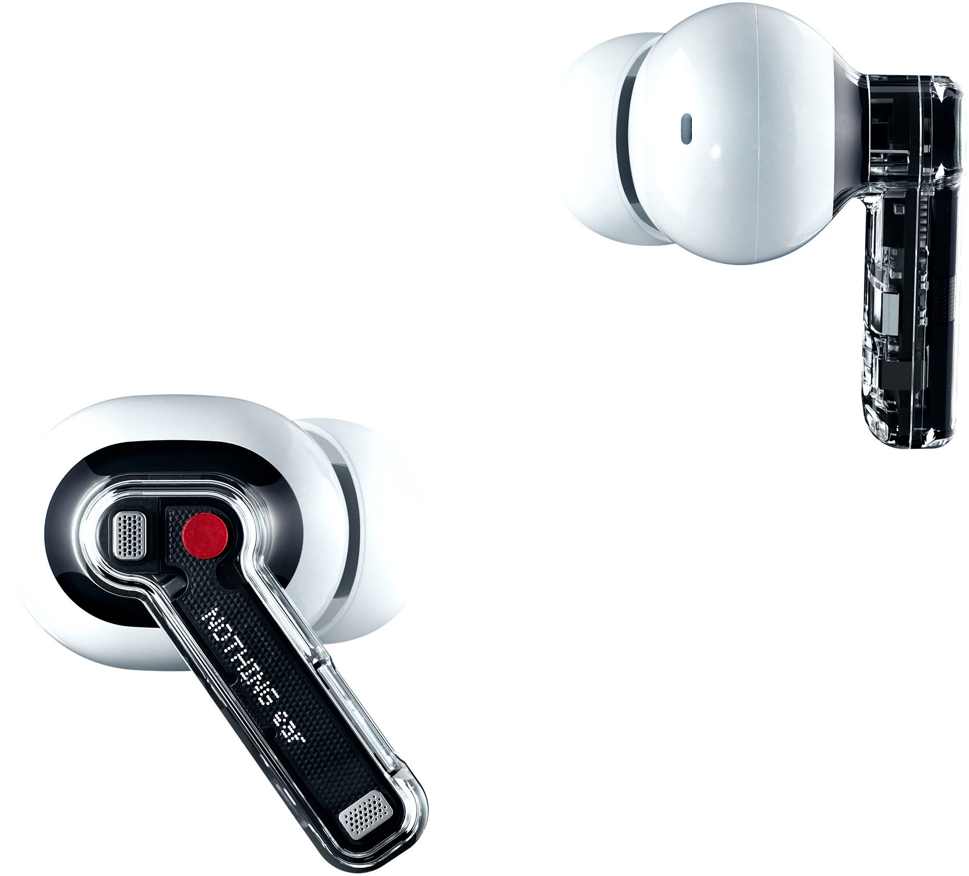 NOTHING In-Ear-Kopfhörer »Ear«, Bluetooth, Active Noise Cancelling (ANC)-LED Ladestandsanzeige
