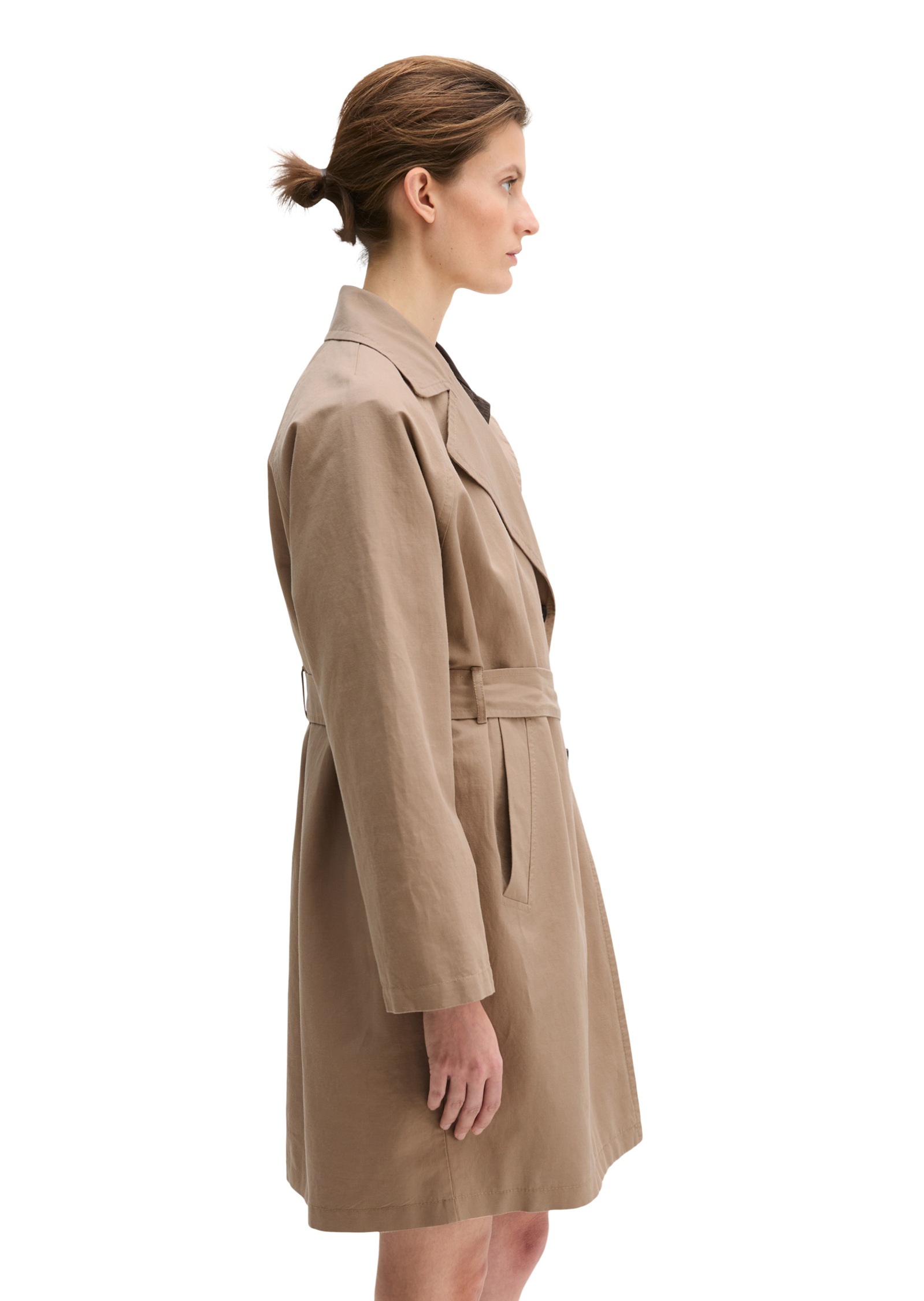 Marc O'Polo Trenchcoat »in lässigem Baumwoll-Crinkle-Mix«