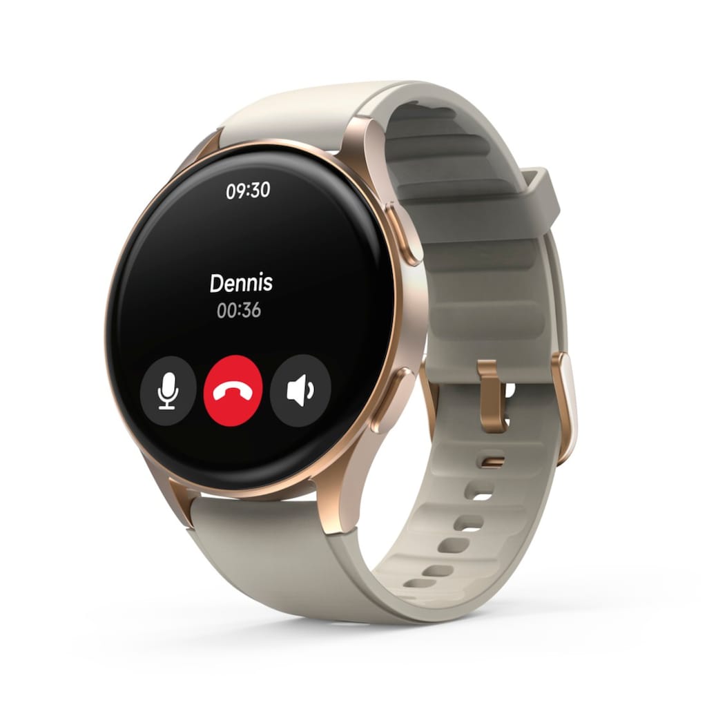 Hama Smartwatch »Smartwatch 8900 (Telefonfunktion, GPS, wasserdicht IP68, Herzfrequenz)«