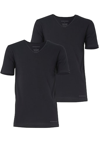 Unterhemd »Shirt, 1/2, V-Ausschnitt«, (Packung, 2 St., 2 Tlg.), mit kurzem Arm