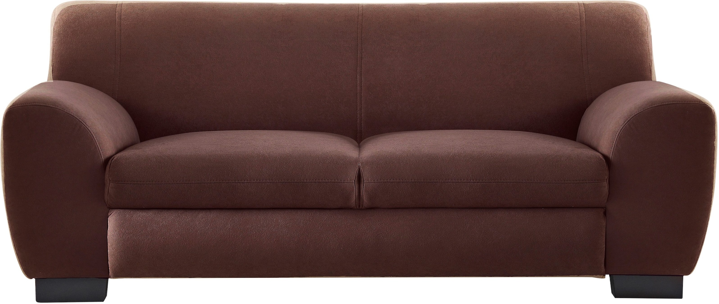 Home affaire Sofa "Nika L-Form", als 2-oder 3-Sitzer, in Microfaser PRIMABE günstig online kaufen