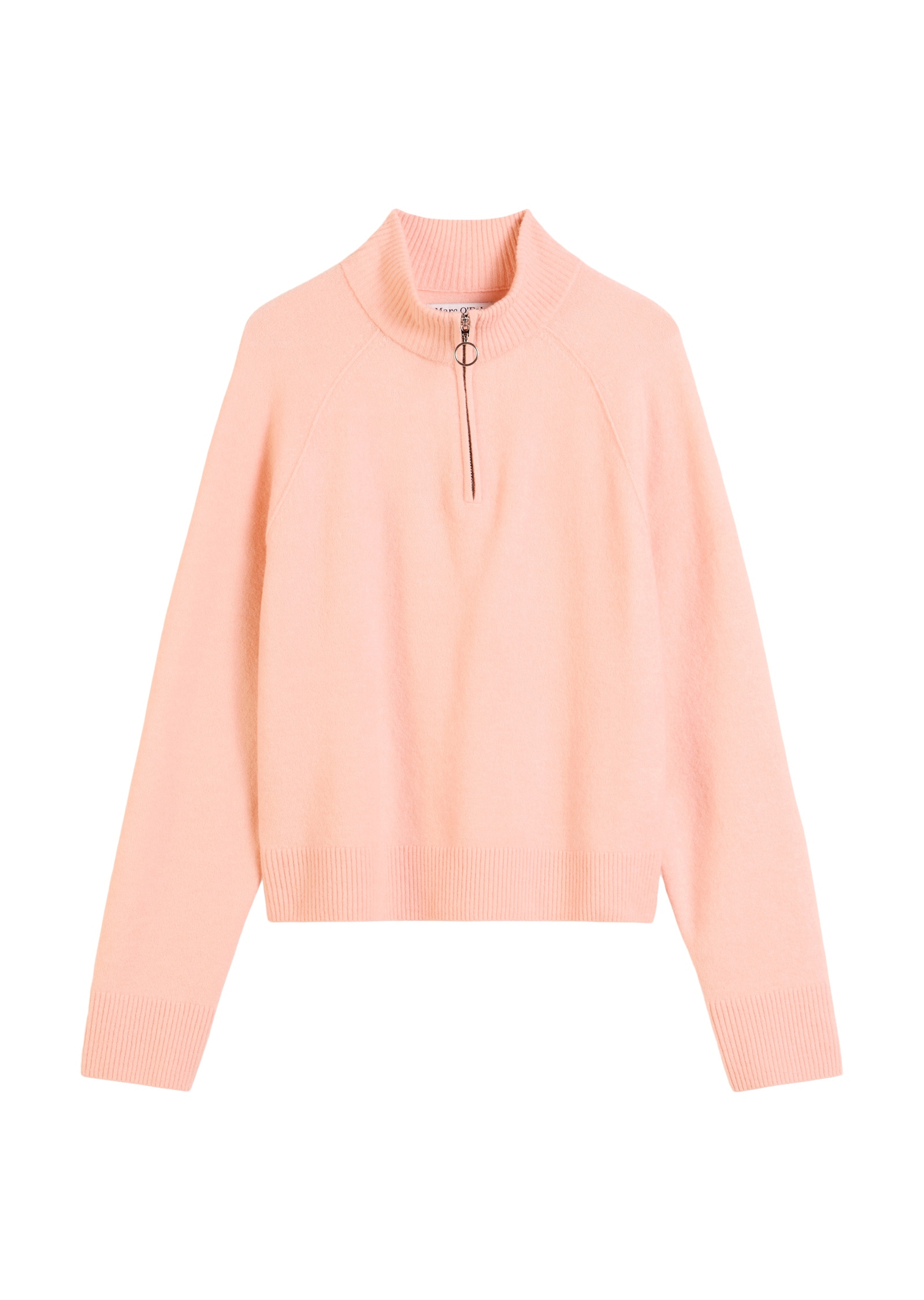 Marc O'Polo DENIM Strickpullover »aus flauschigem Schurwolle-Mix«