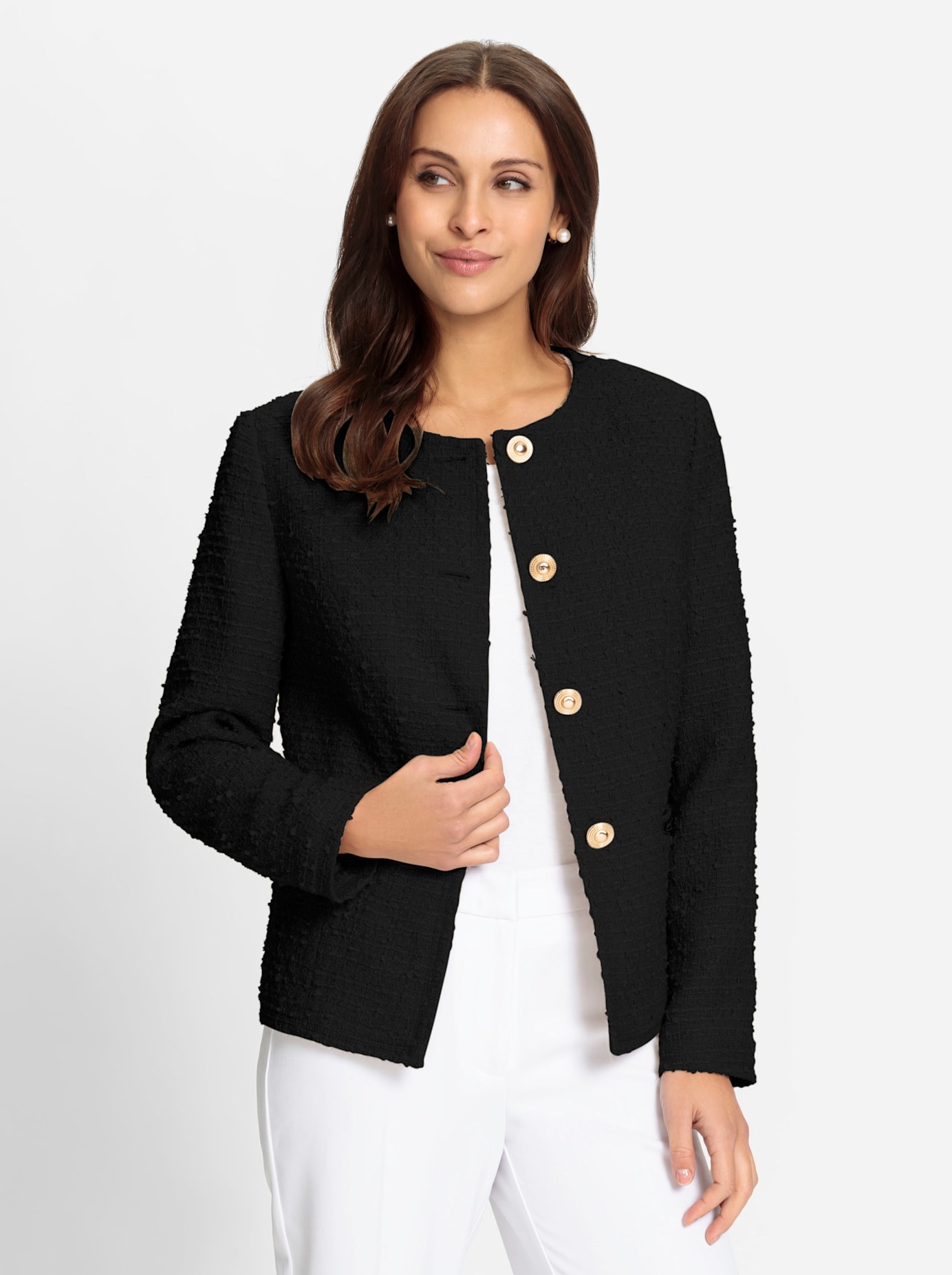 Lady Jackenblazer "Bouclé-Blazer" günstig online kaufen