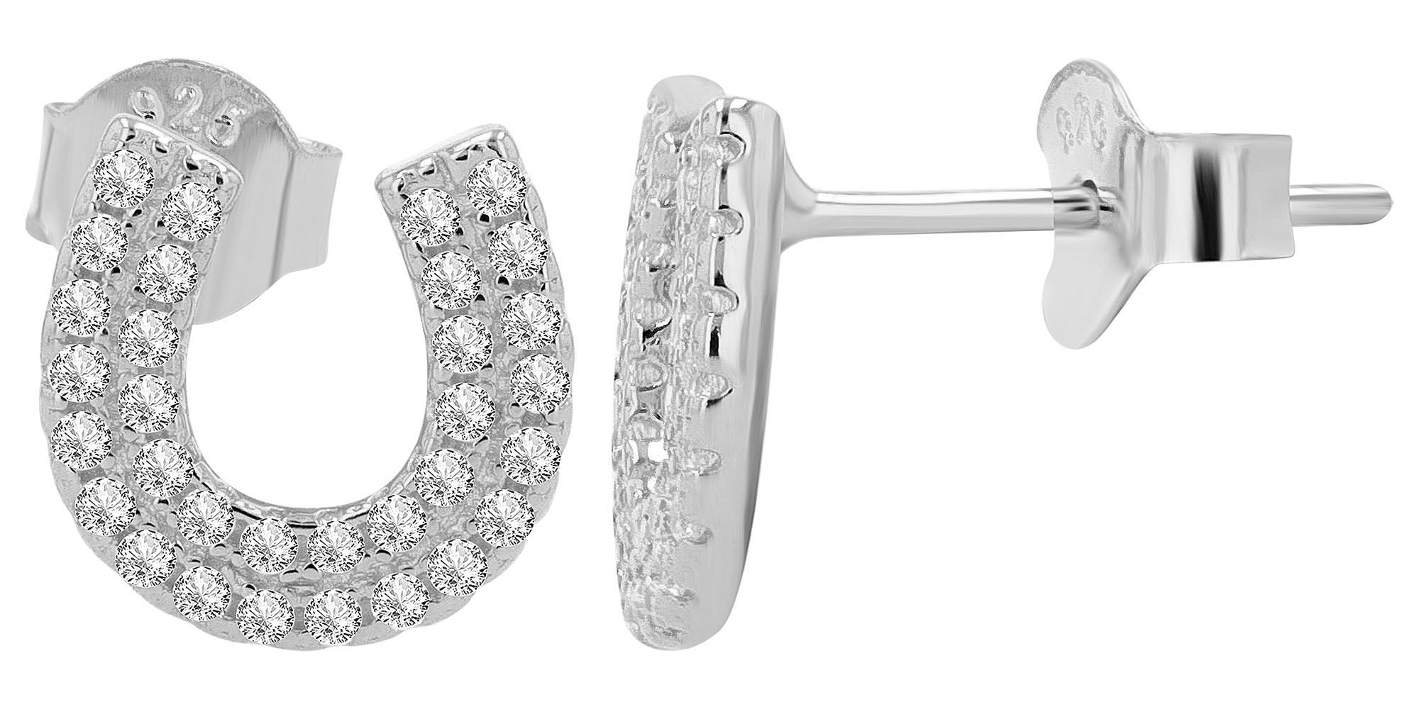 Adelia´s Paar Ohrhänger »Damen Ohrringe – Ohrstecker aus 925 Silber« Ein kleines Geschenk mit großer Wirkung