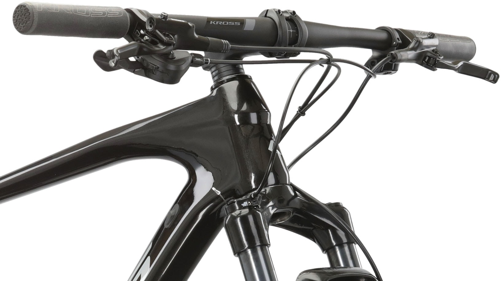 Kross Mountainbike »Mountainbike Hardtail Level 10.0 Schwarz«, 12 Gang, Shimano, DEORE SLX M7100 Schaltwerk, Kettenschaltung
