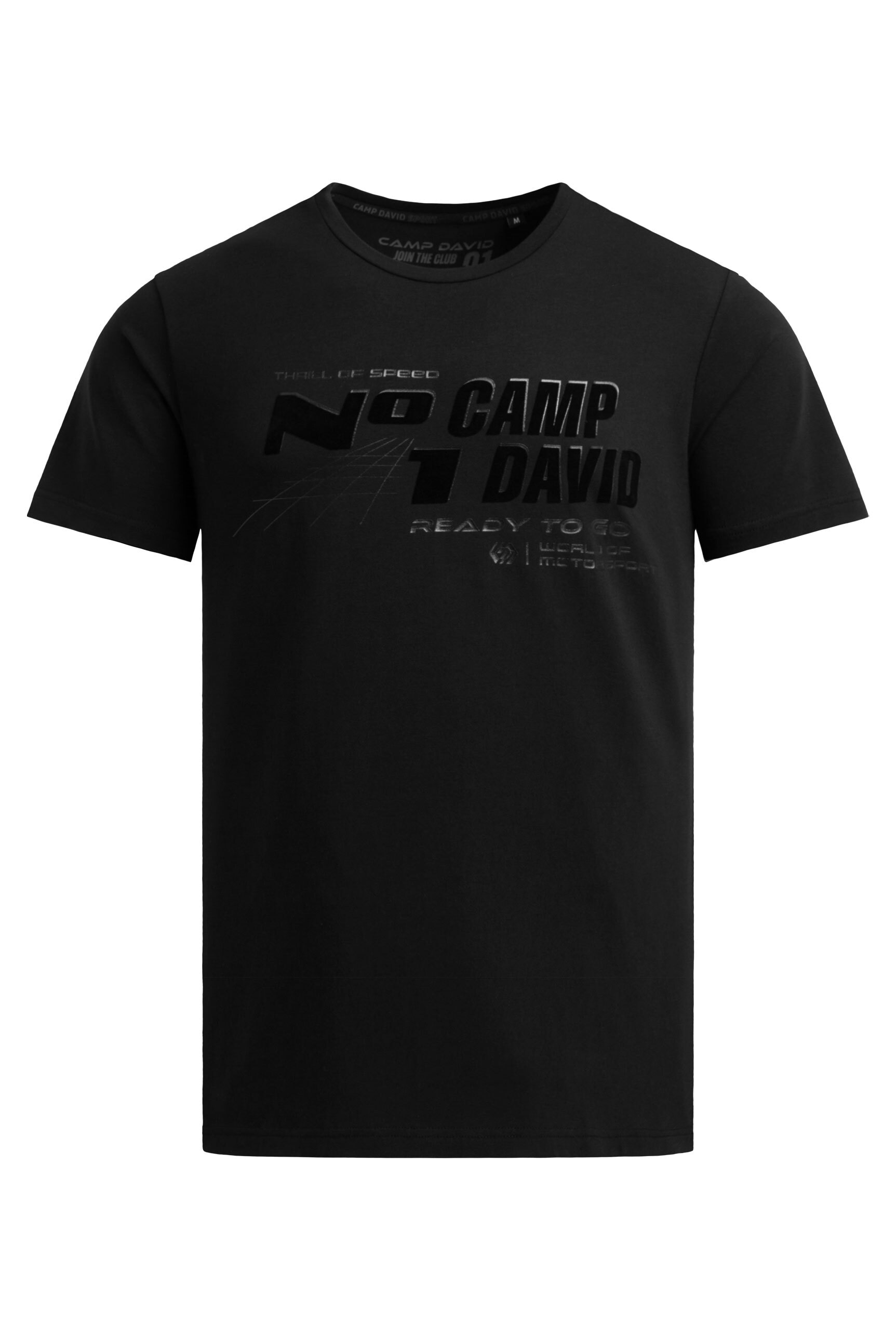 CAMP DAVID Rundhalsshirt mit Baumwolle