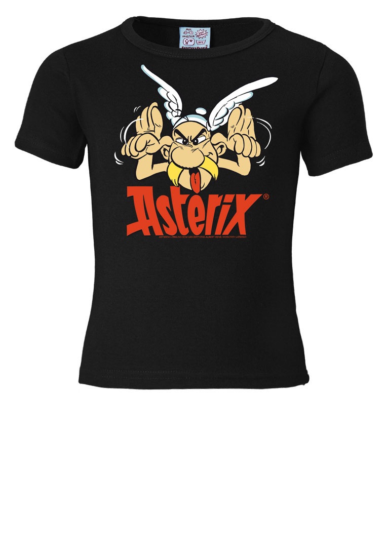 LOGOSHIRT T-Shirt »Asterix - Grimasse« mit Asterix-Frontprint