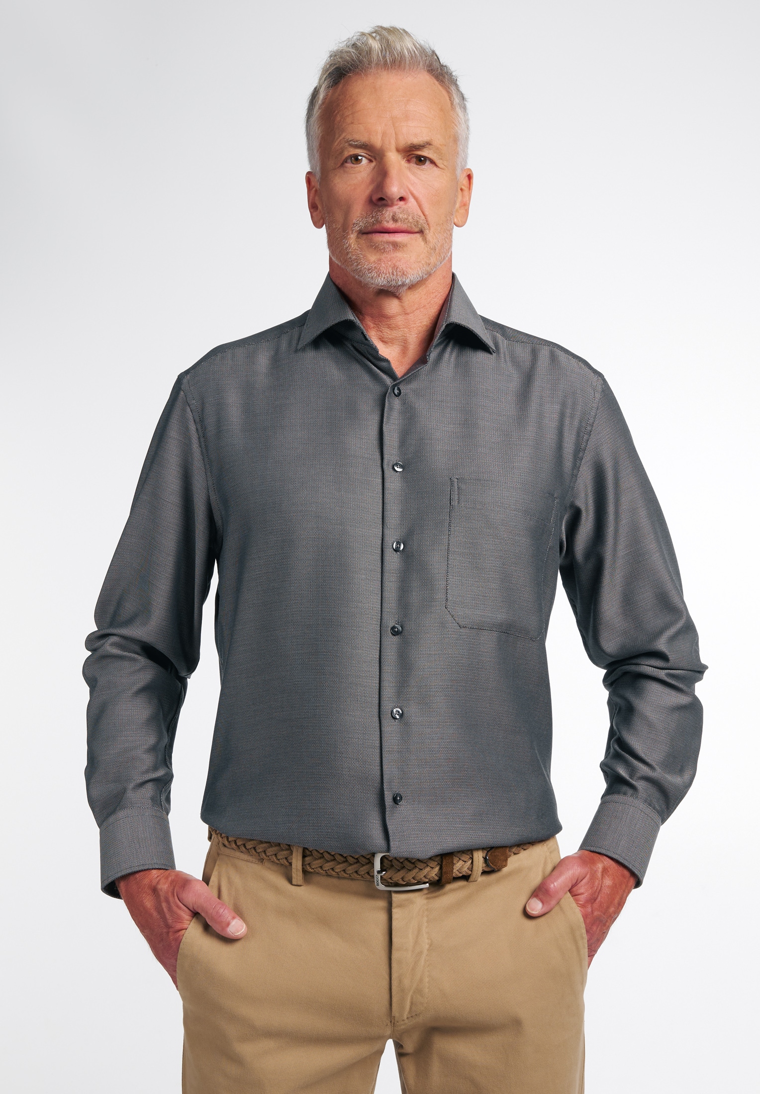 Eterna Langarmhemd "COMFORT FIT" NON IRON (bügelfrei) günstig online kaufen