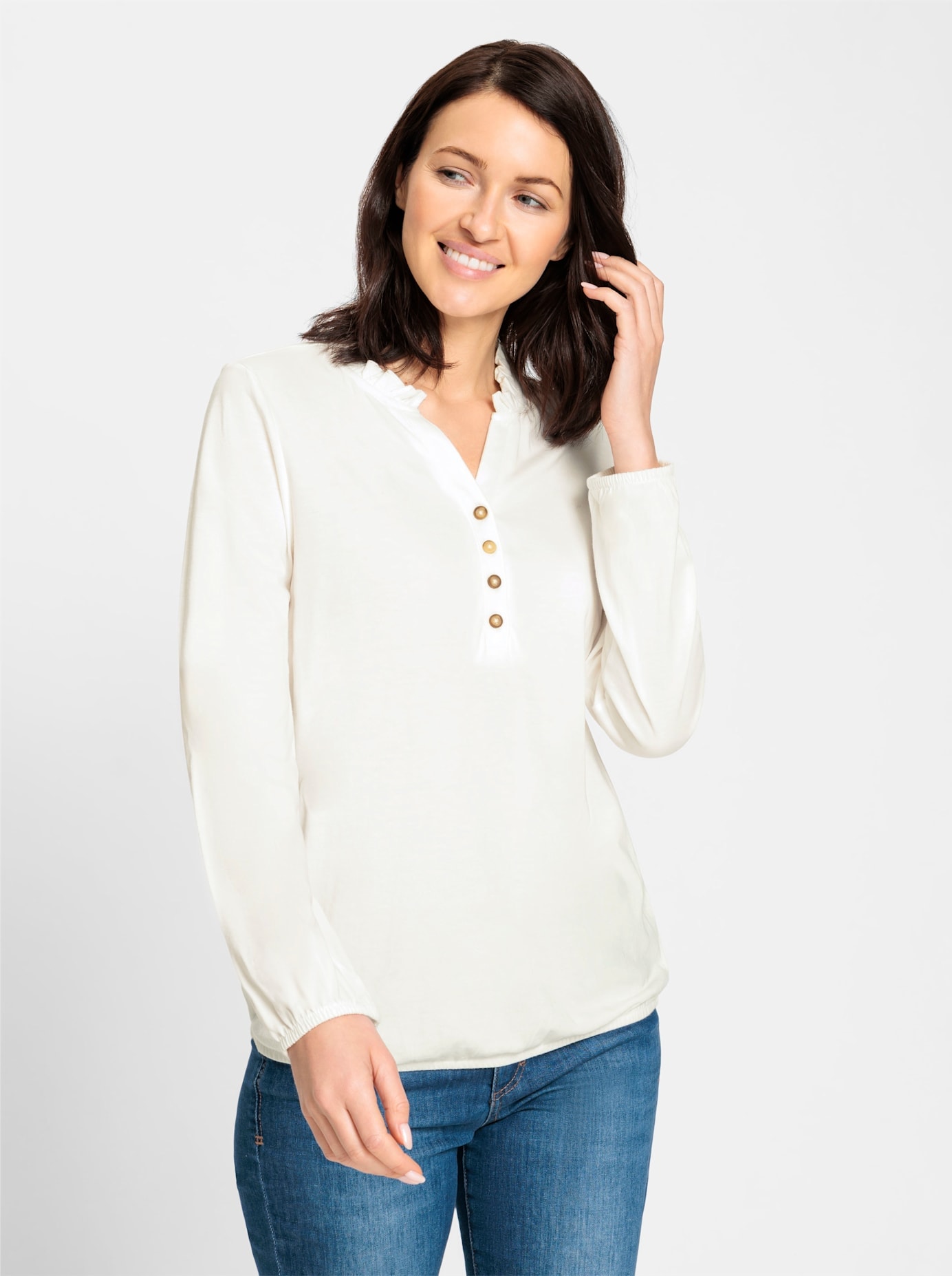Inspirationen Langarmshirt »Langarm-Shirt«, (1 tlg.)