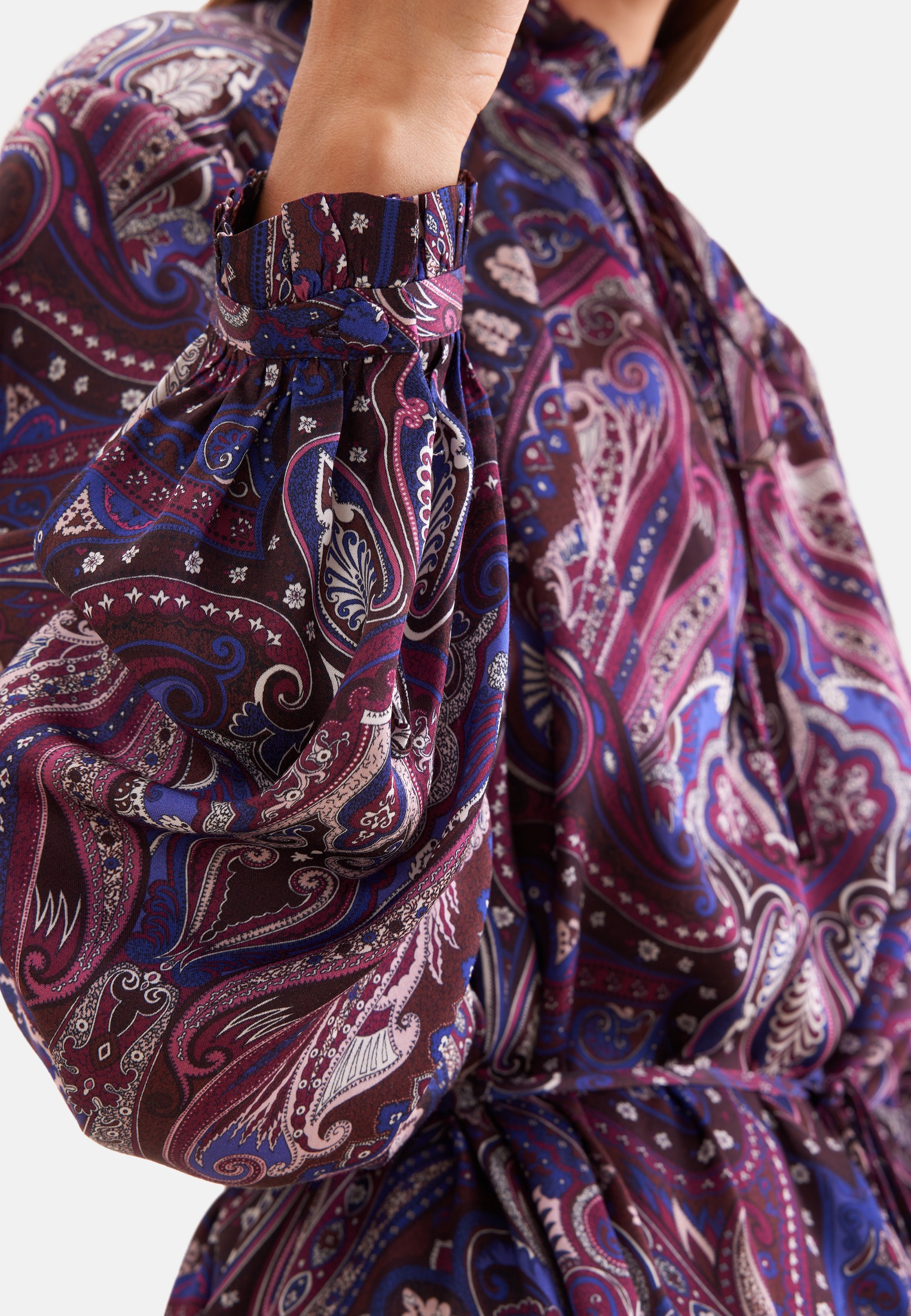 seidensticker Blusenkleid 1/1 Rundhals Druck