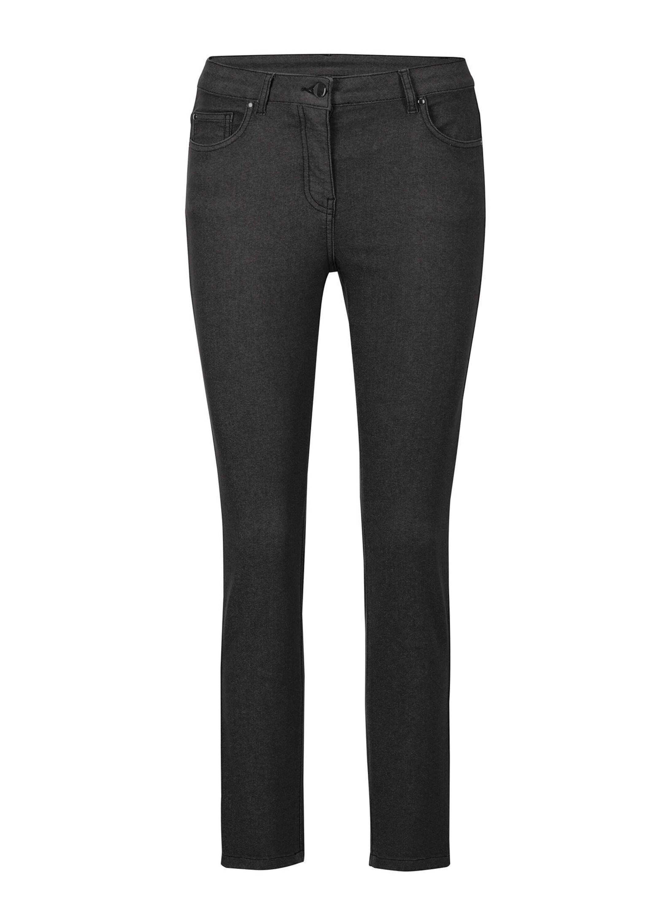 GOLDNER 7/8-Hose "Kurzgröße Schmale Stretchhose BELLA" Ohne