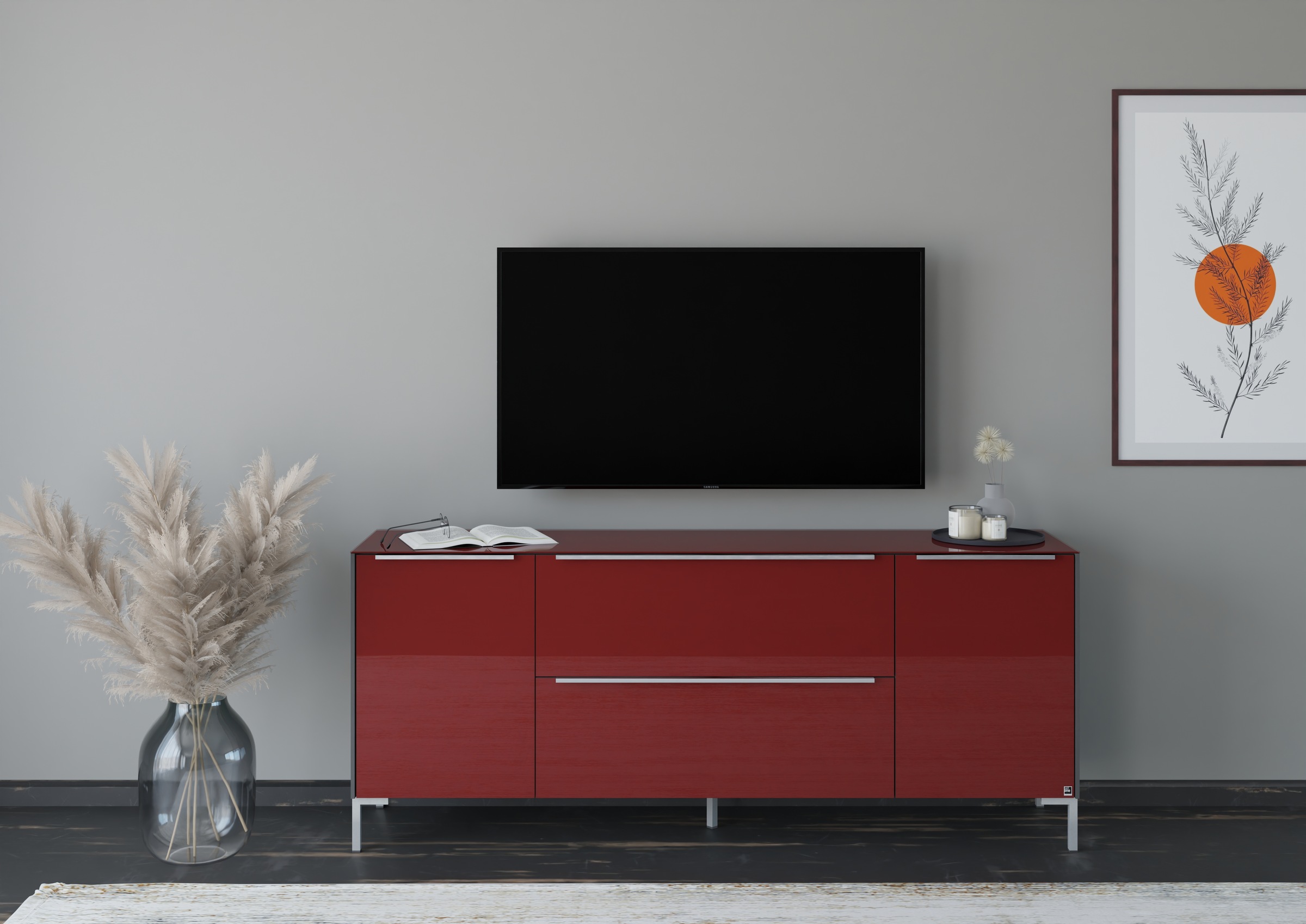 set one by Musterring Lowboard "Reno" 1 Stk. tlg. Mit Winkelfuß in diversen günstig online kaufen