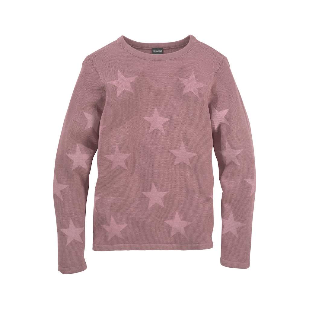 KIDSWORLD Strickpullover »Sterne-Pullover«