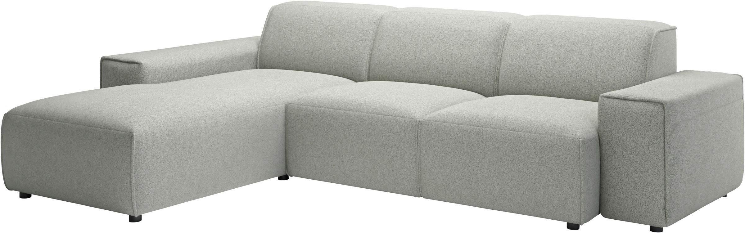 Thumbnail - andas Ecksofa "Glimminge L-Form auch in Breitcord, Feincord + Easy care-Bezug,", Breite 264, Zierkissen