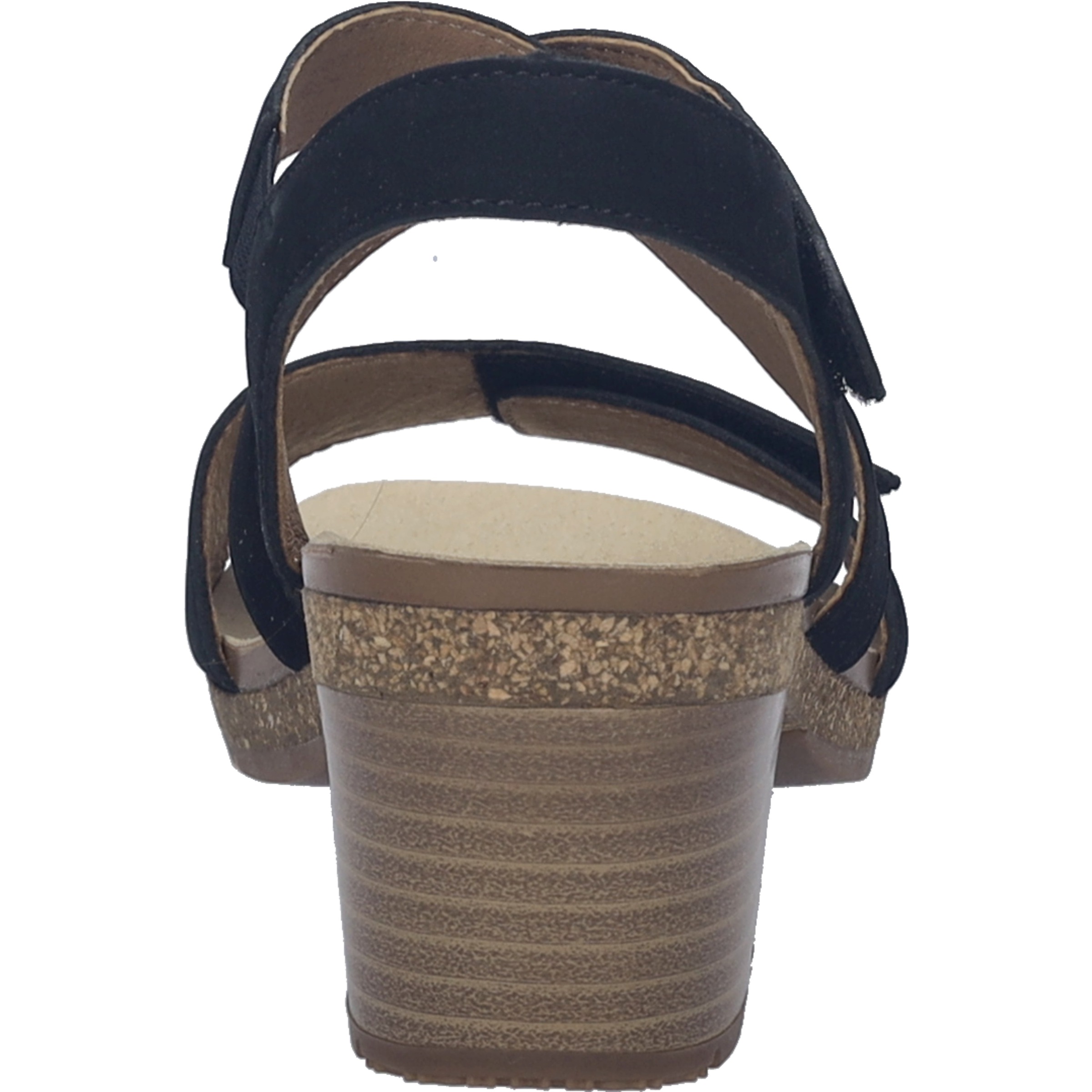 Sandale JOSEF SEIBEL "Grace 07, schwarz", Damen, Gr. 40, schwarz, Obermaterial: 100% Rindsleder Leather cow., Schuhe Sandale 3
