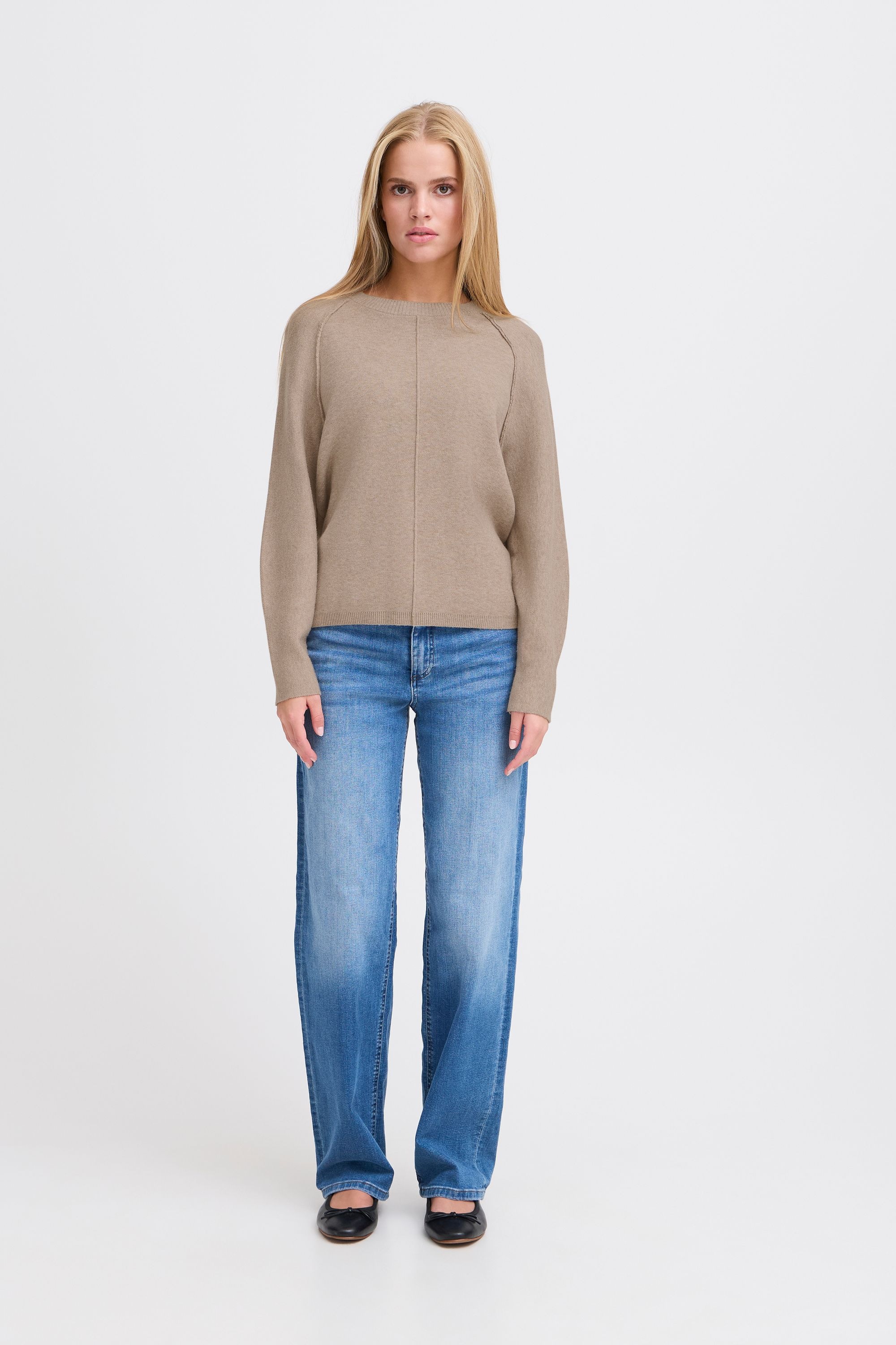 Ichi Strickpullover »Strickpullover IHBALLIA LS«