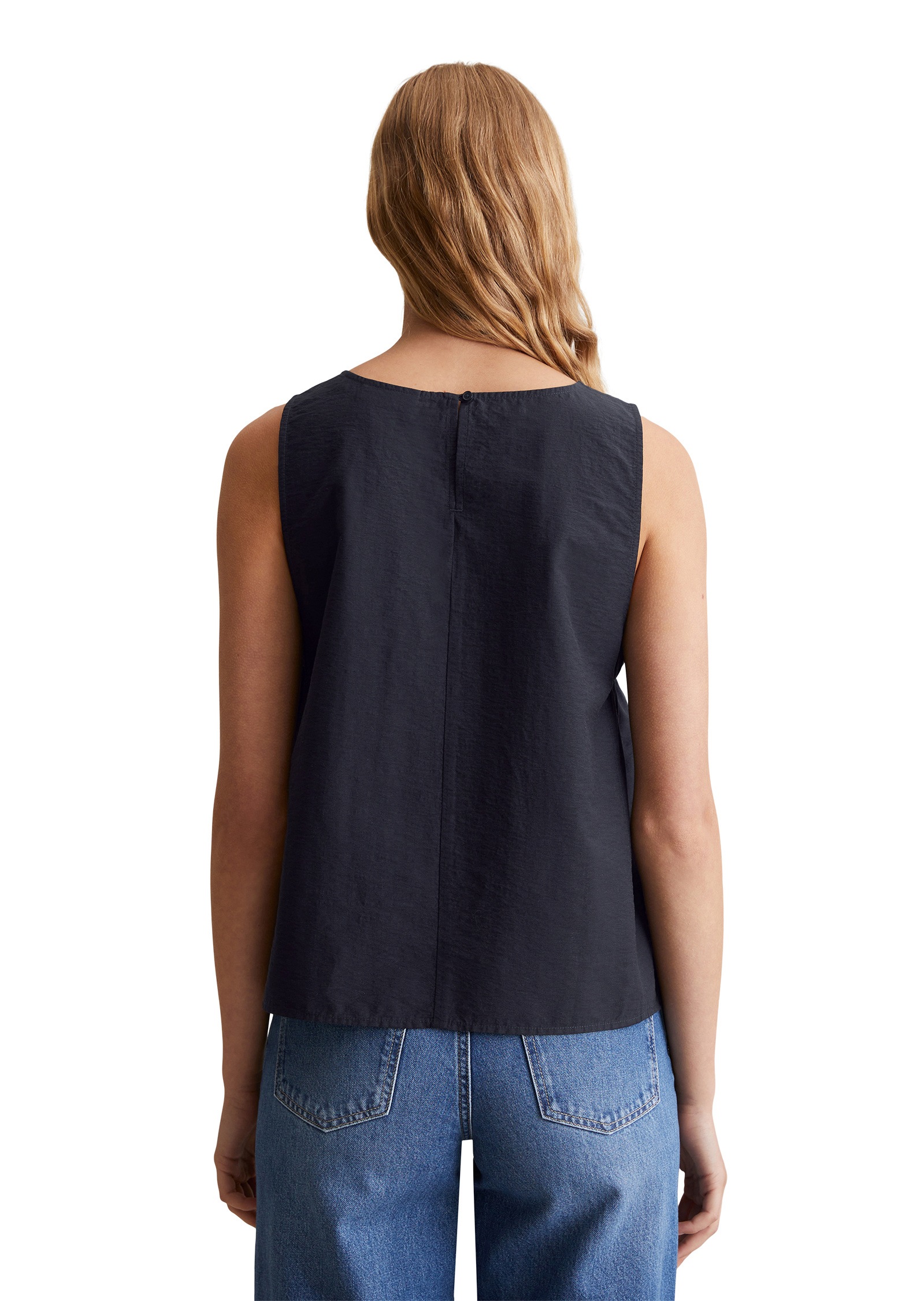 Marc O'Polo DENIM Blusentop »aus Organic-Cotton-Mix«