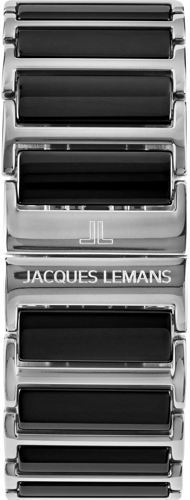 Jacques Lemans Chronograph »York«, Quarzuhr, Armbanduhr, Herrenuhr, Keramik, analog, Tag, Stoppfunktion