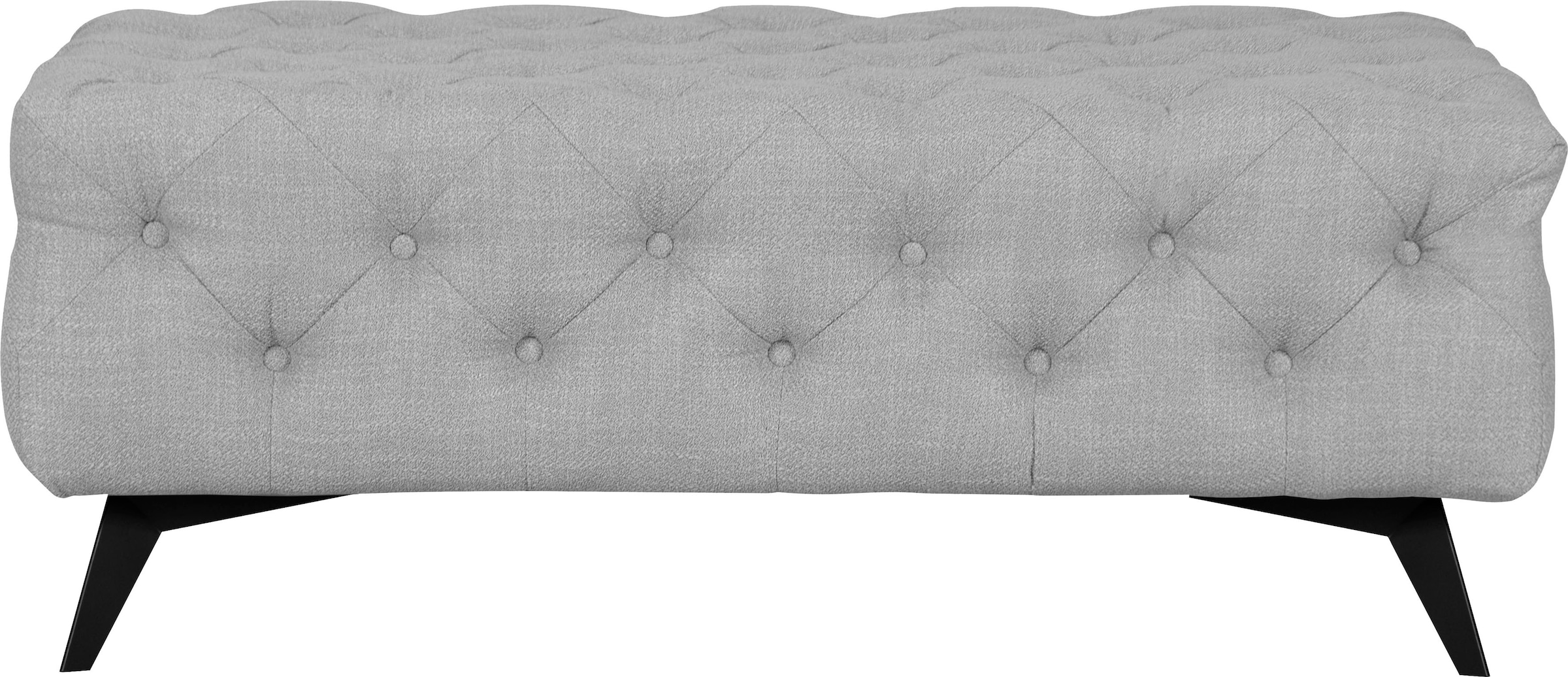 Home affaire Polsterhocker "Glynis" aufwändige Knopfheftung, moderne Cheste günstig online kaufen