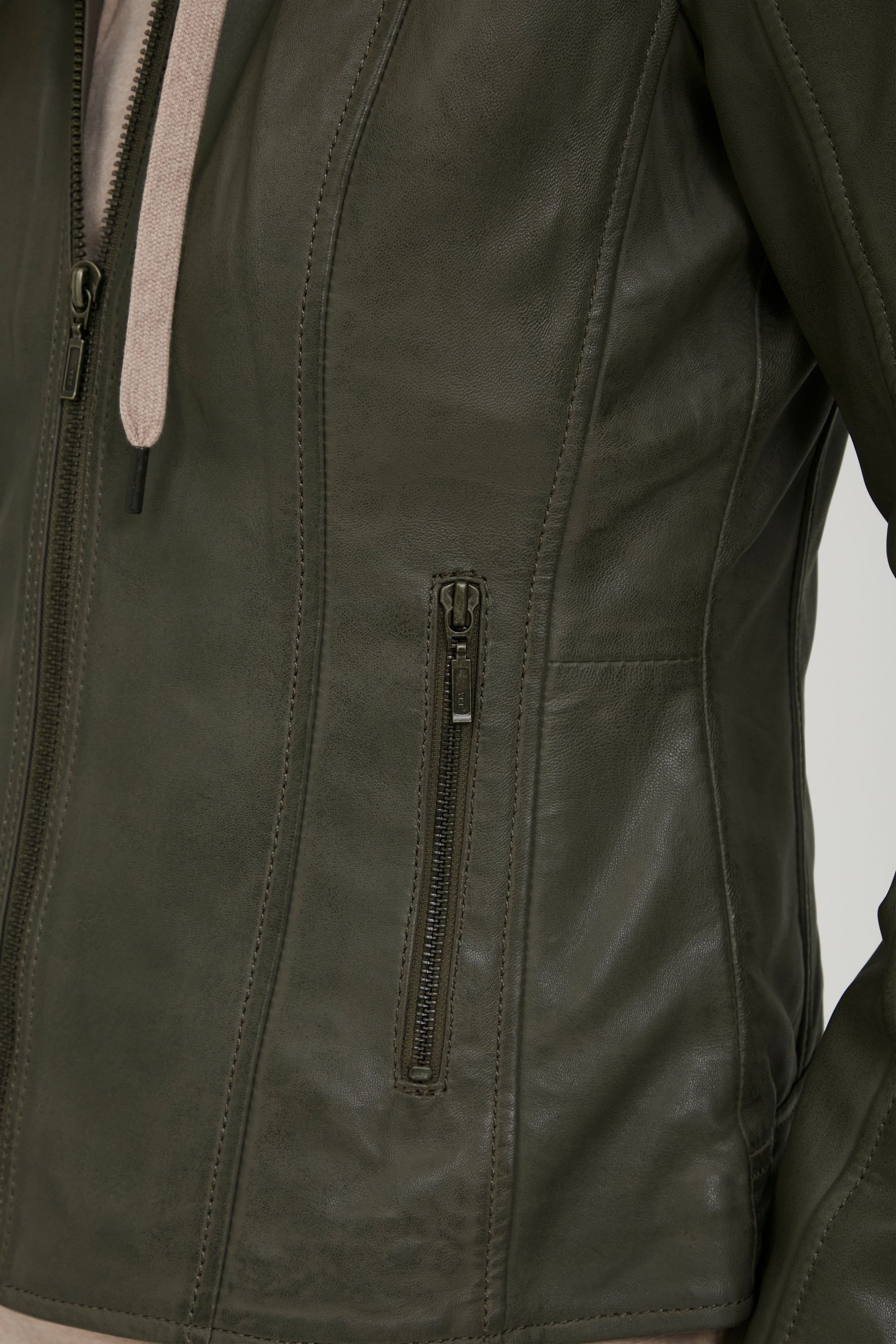fransa Lederjacke »Lederjacke FRBaleather«