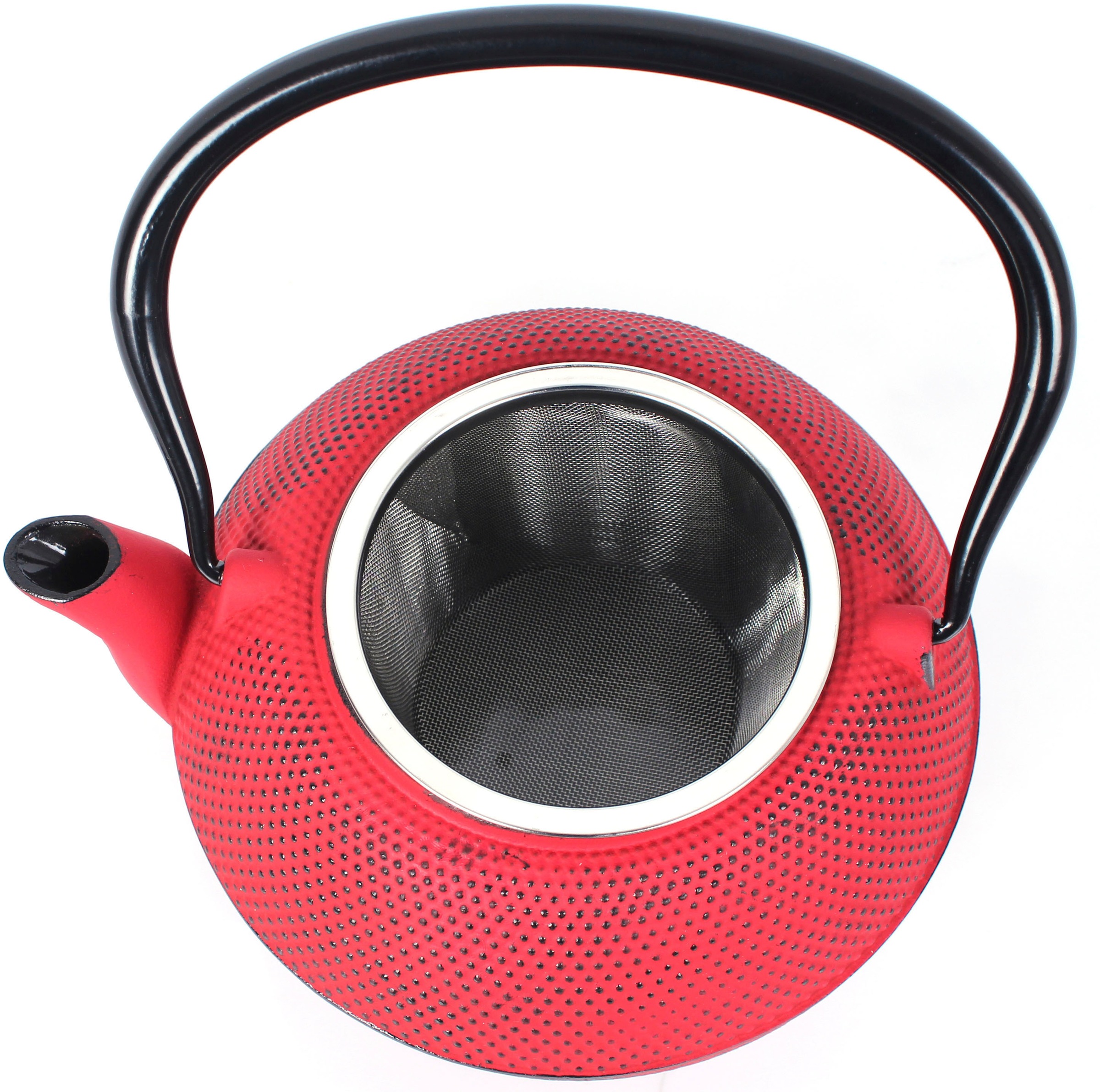 ECHTWERK Teeservice Gusseisen, im Vintage-Design, 1,1 Liter, mit abnehmbarem Sieb