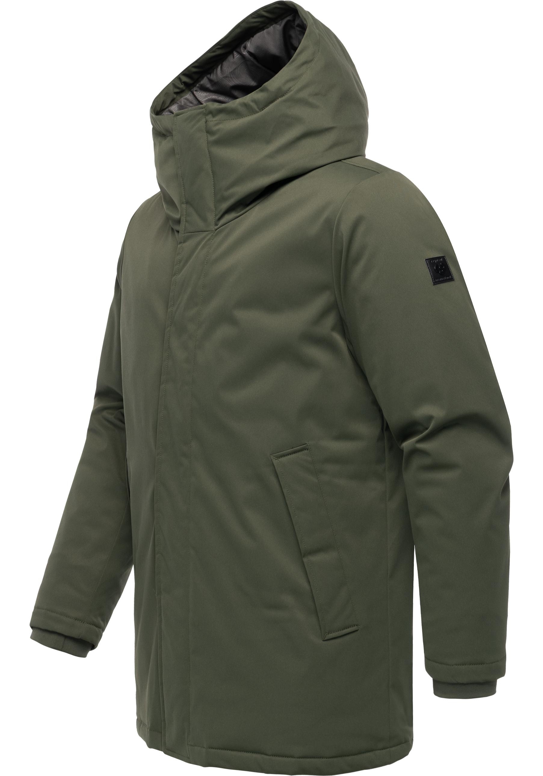 Ragwear Kurzmantel "Parcan Twill YOUMODO" wasserdichter Herren Winterparka günstig online kaufen