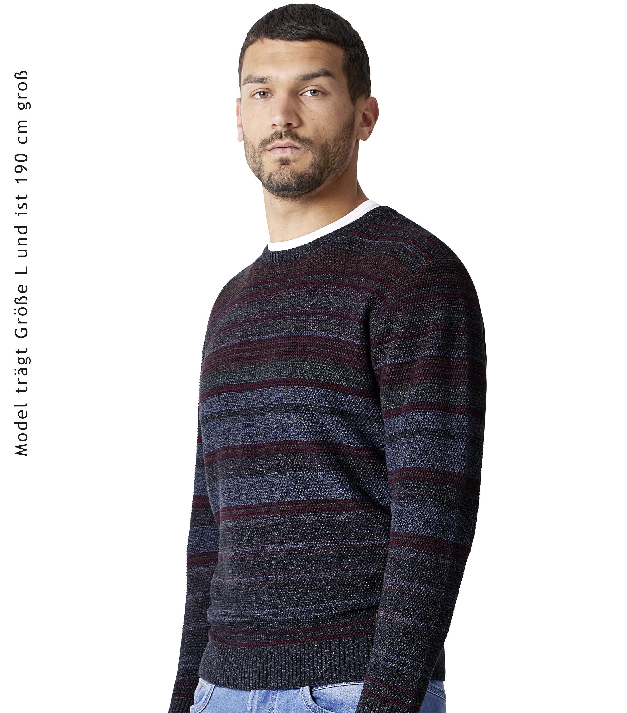 CASAMODA Strickpullover "CASAMODA Pullover gestreift" günstig online kaufen