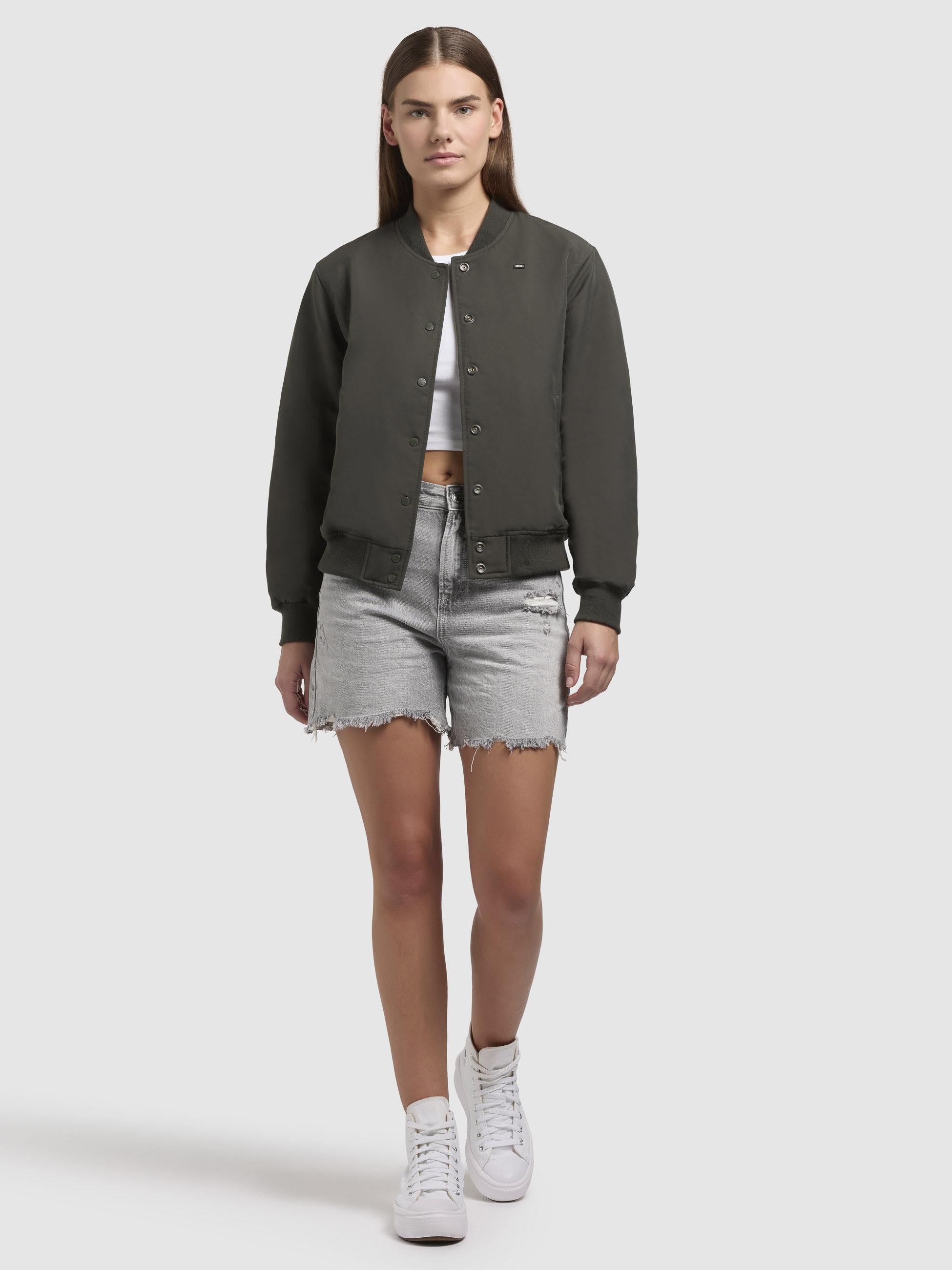 khujo Bomberjacke »CRYSTAL«, ohne Kapuze