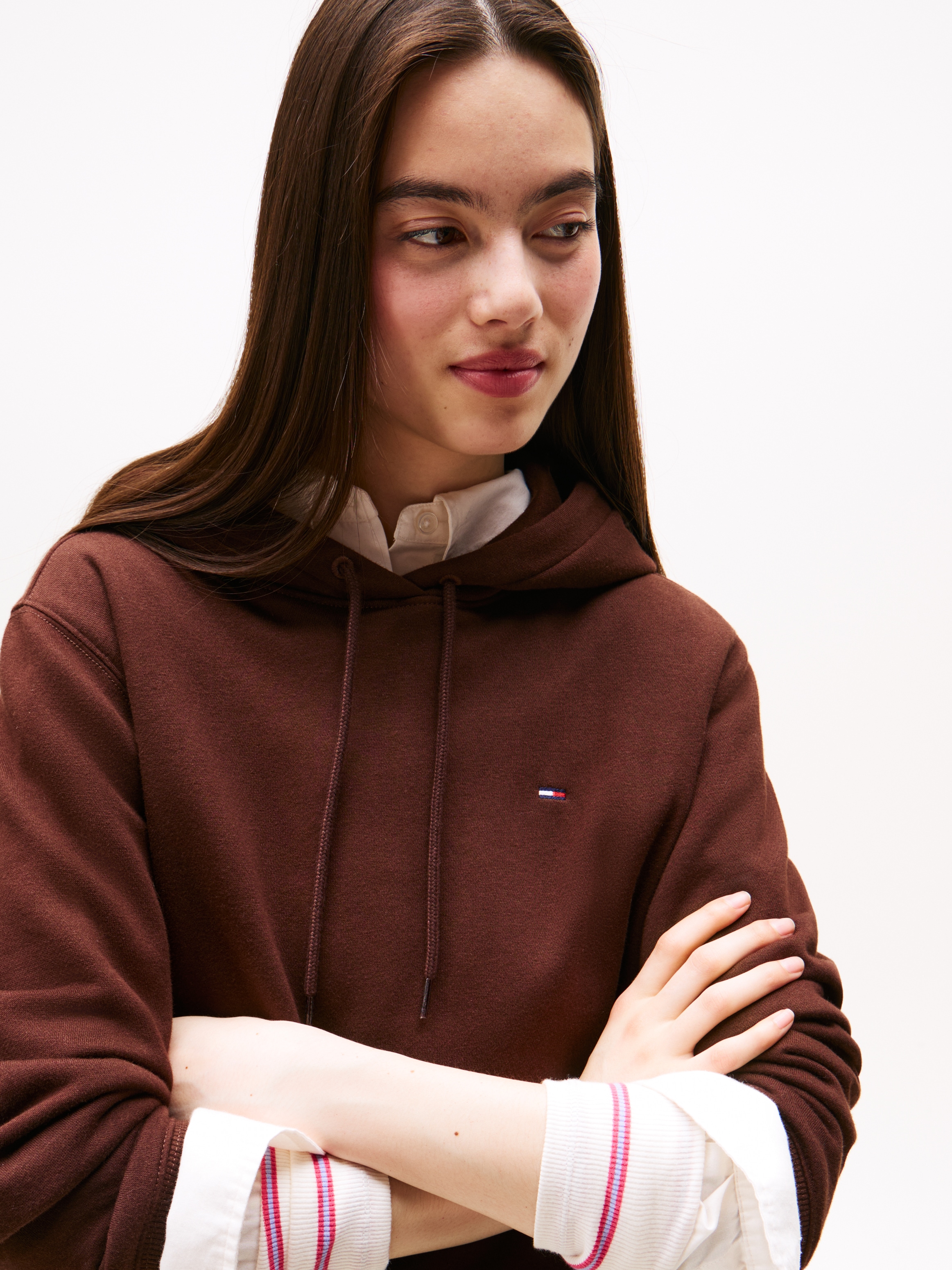 Tommy Jeans Kapuzensweatshirt »TJW REG S FLAG HOODIE«, mit Logo-Flag