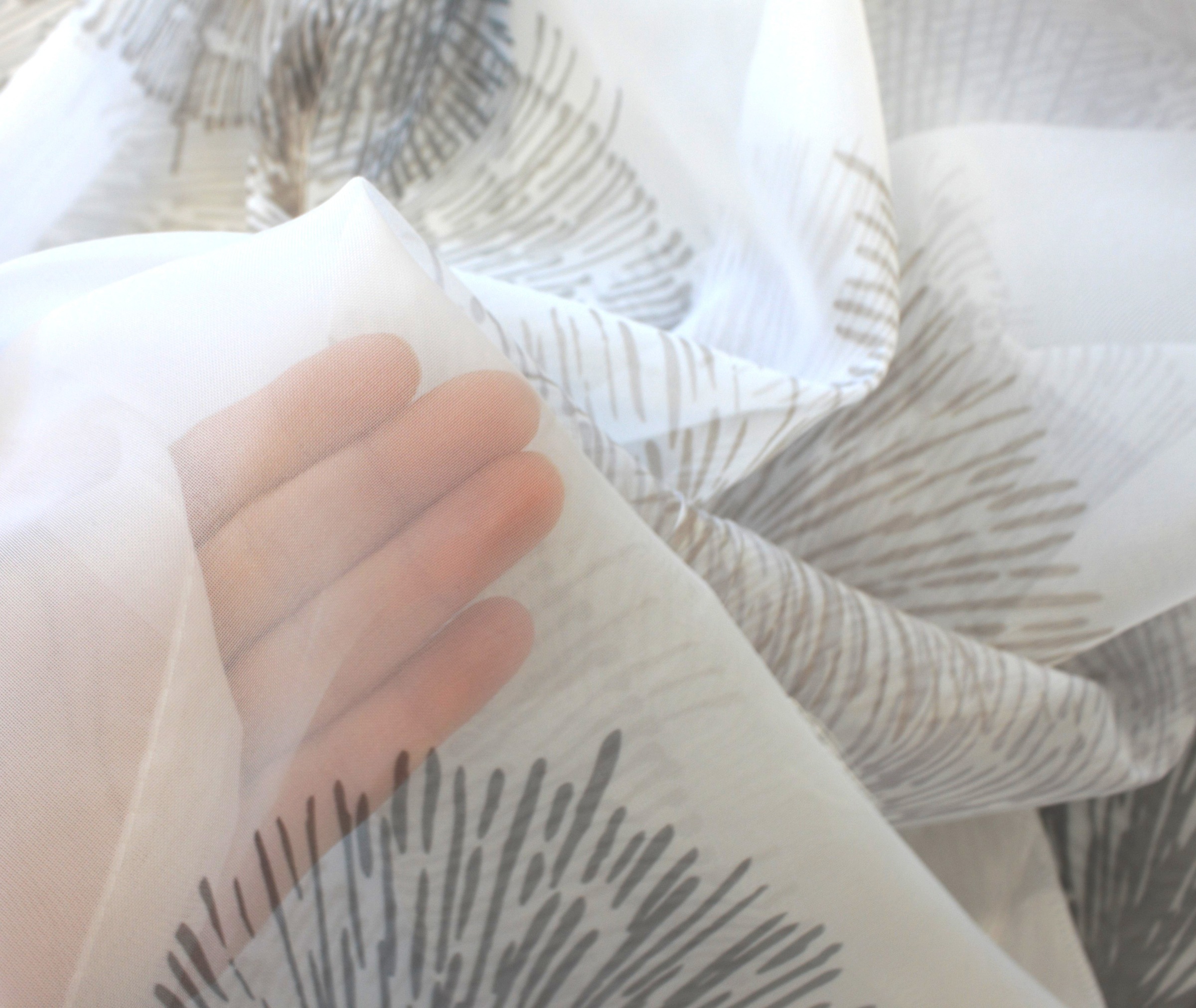 HOME WOHNIDEEN Vorhang "RAWLINS" Kräuselband 1 Stk. tlg. Schal aus Voile be günstig online kaufen